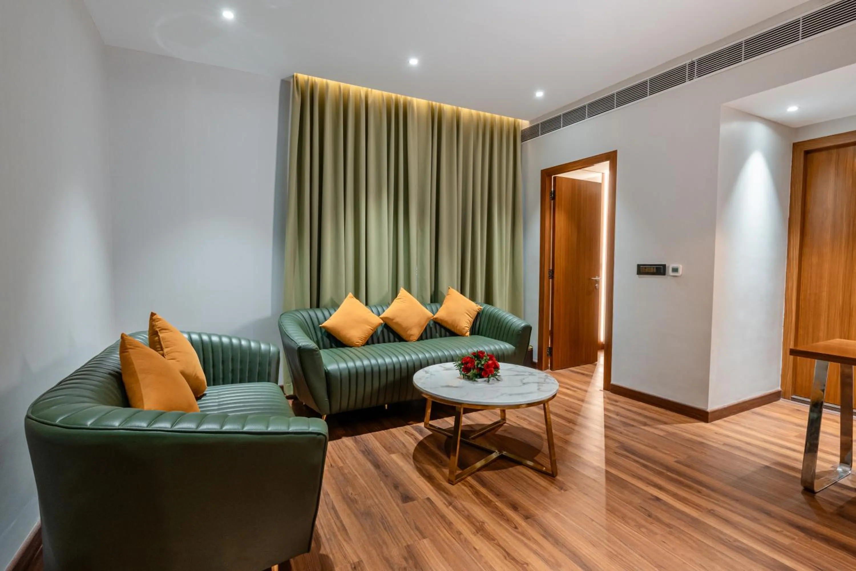 Living room in Travancore Court