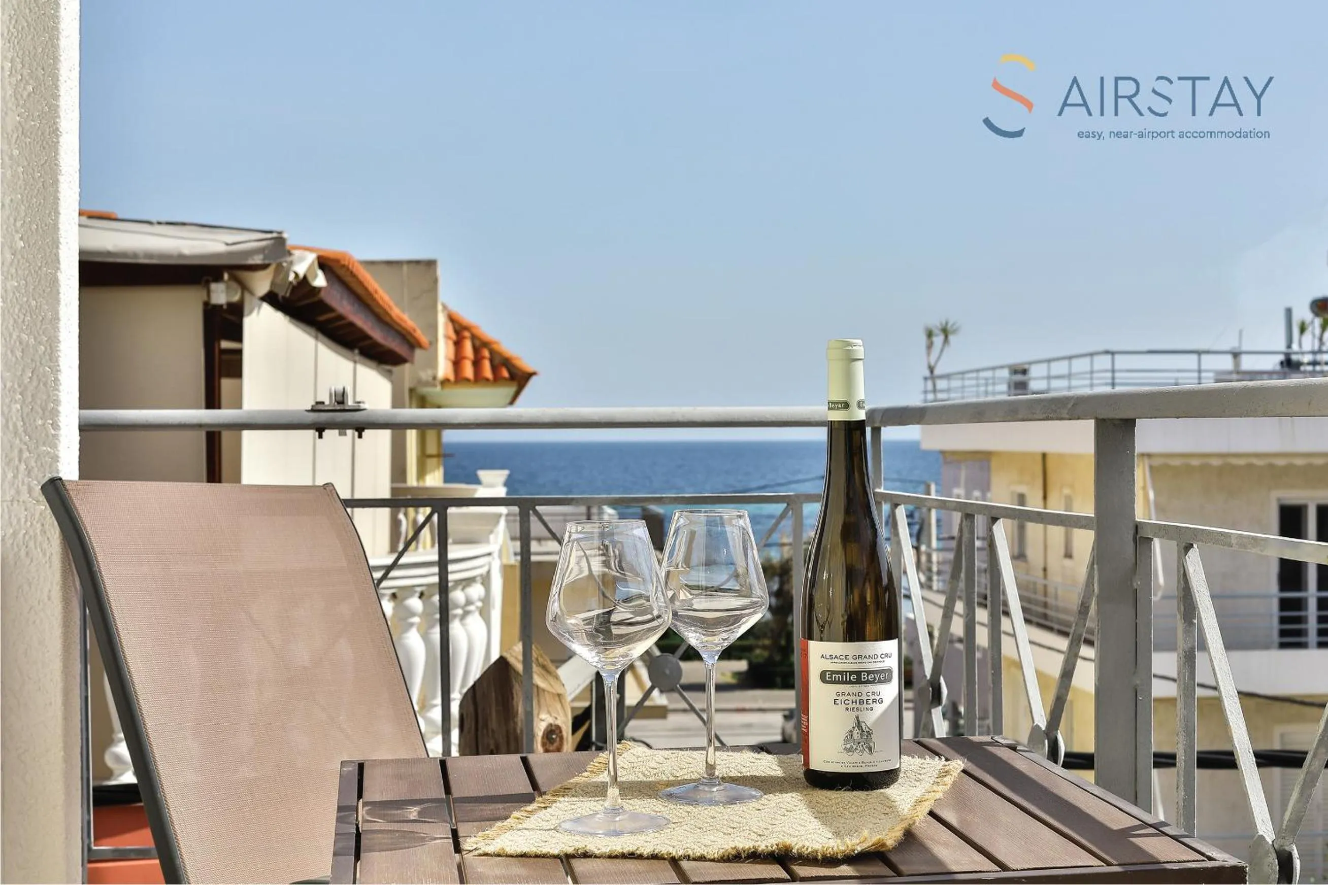 Balcony/Terrace in Nautilus Apartments Airport by Airstay