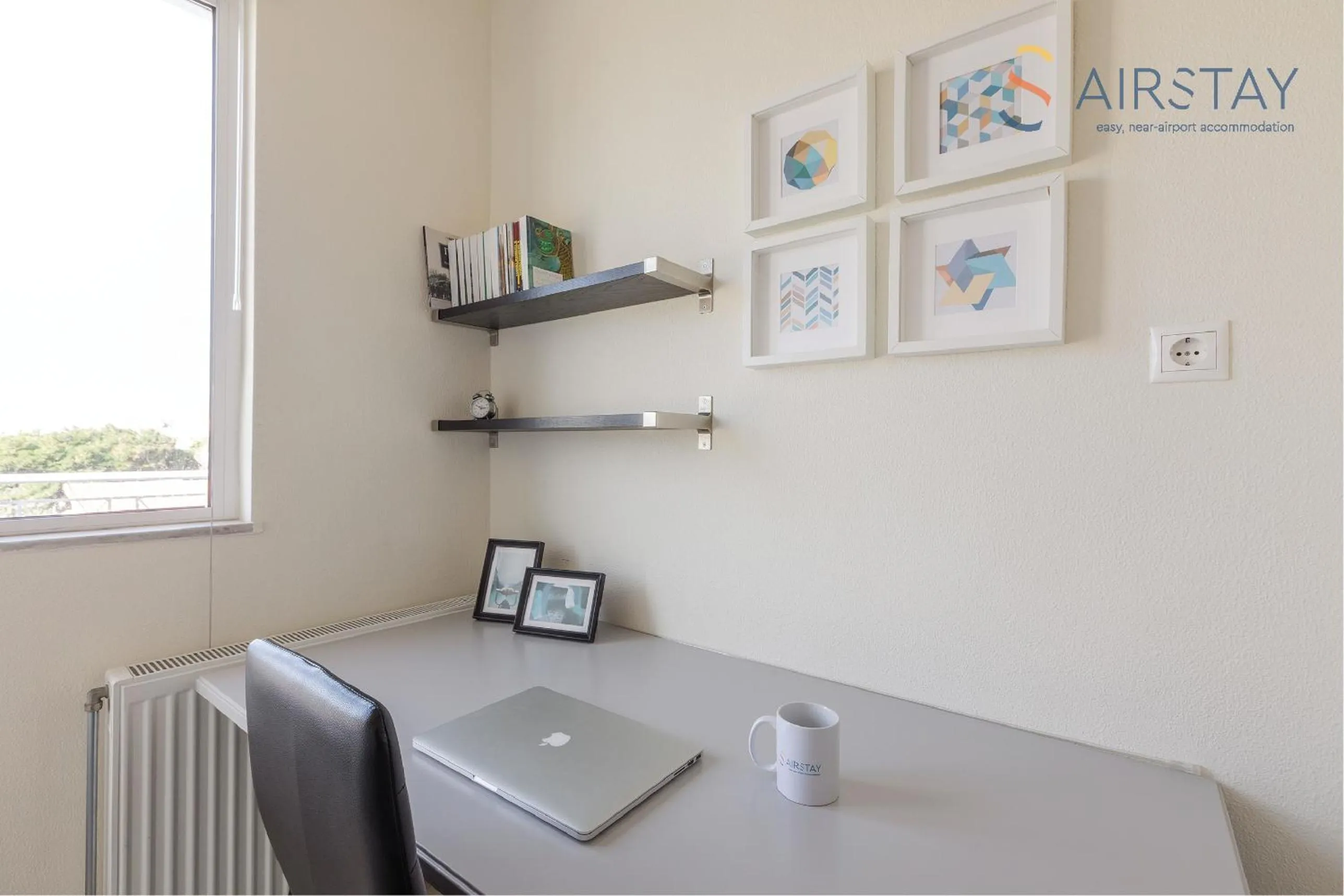 Bedroom in Nautilus Apartments Airport by Airstay