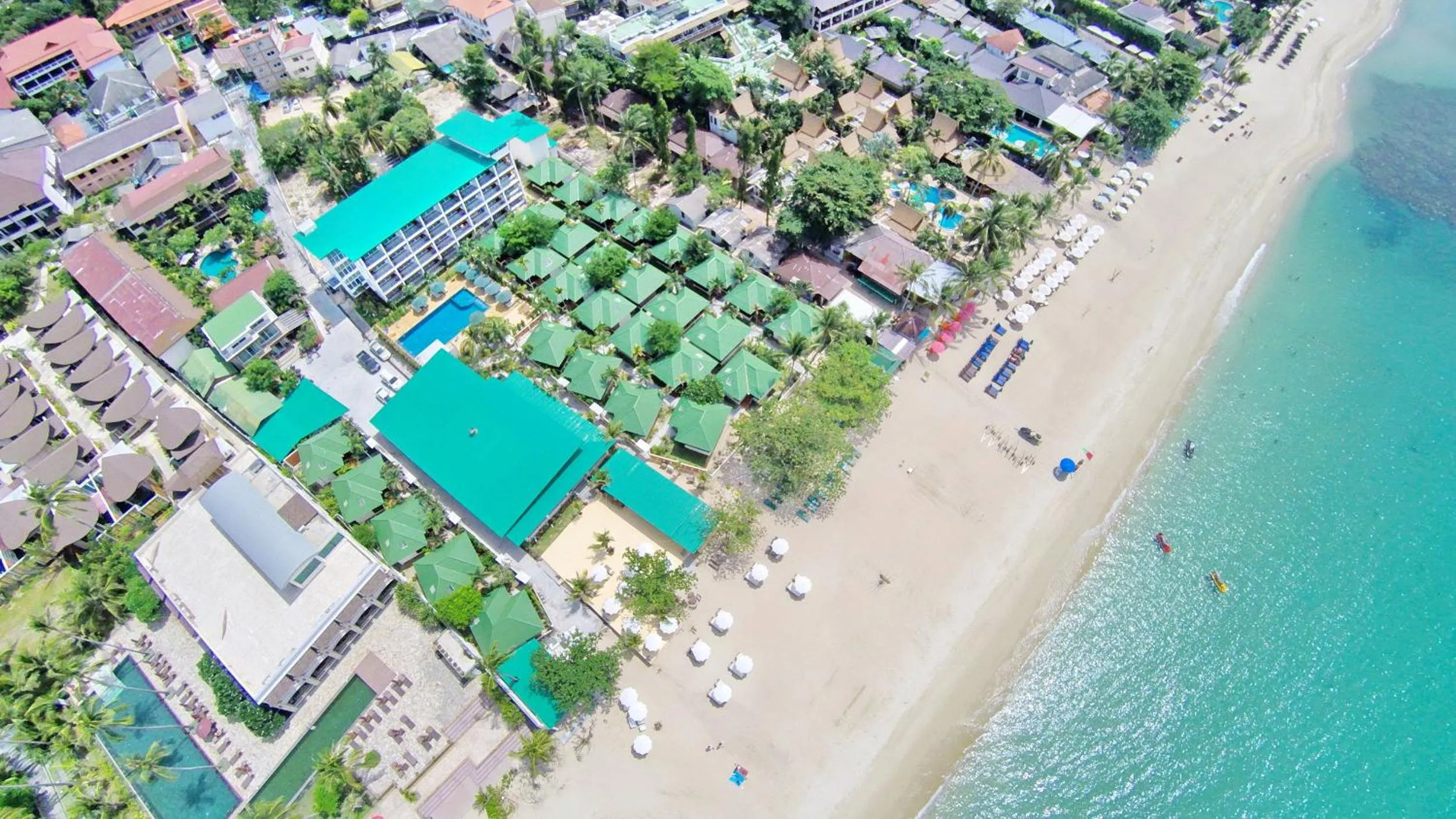 Bird's eye view in Lamai Coconut Beach Resort
