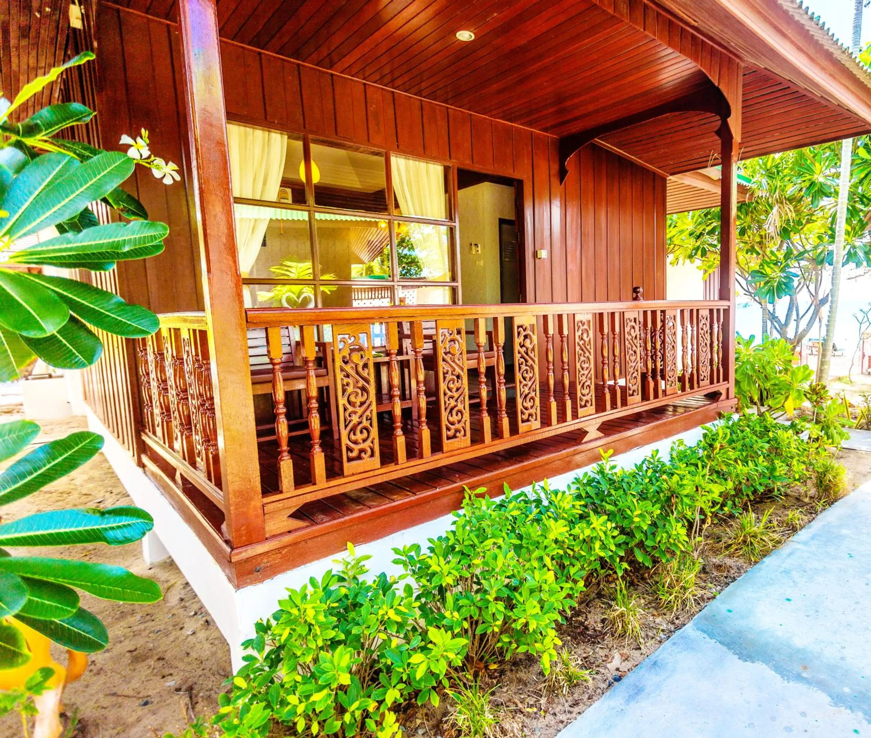 Garden in Lamai Coconut Beach Resort