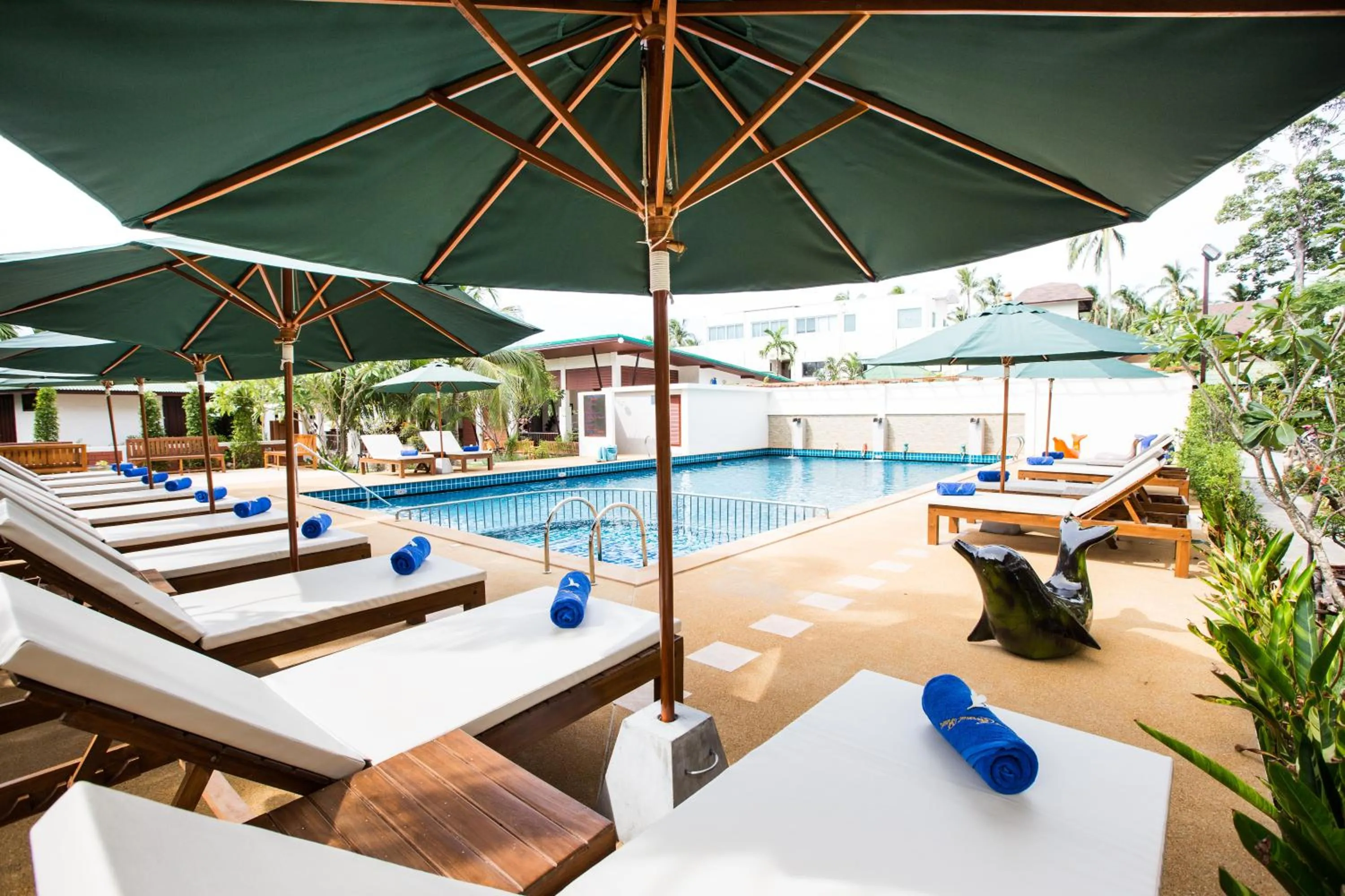 Pool view in Lamai Coconut Beach Resort