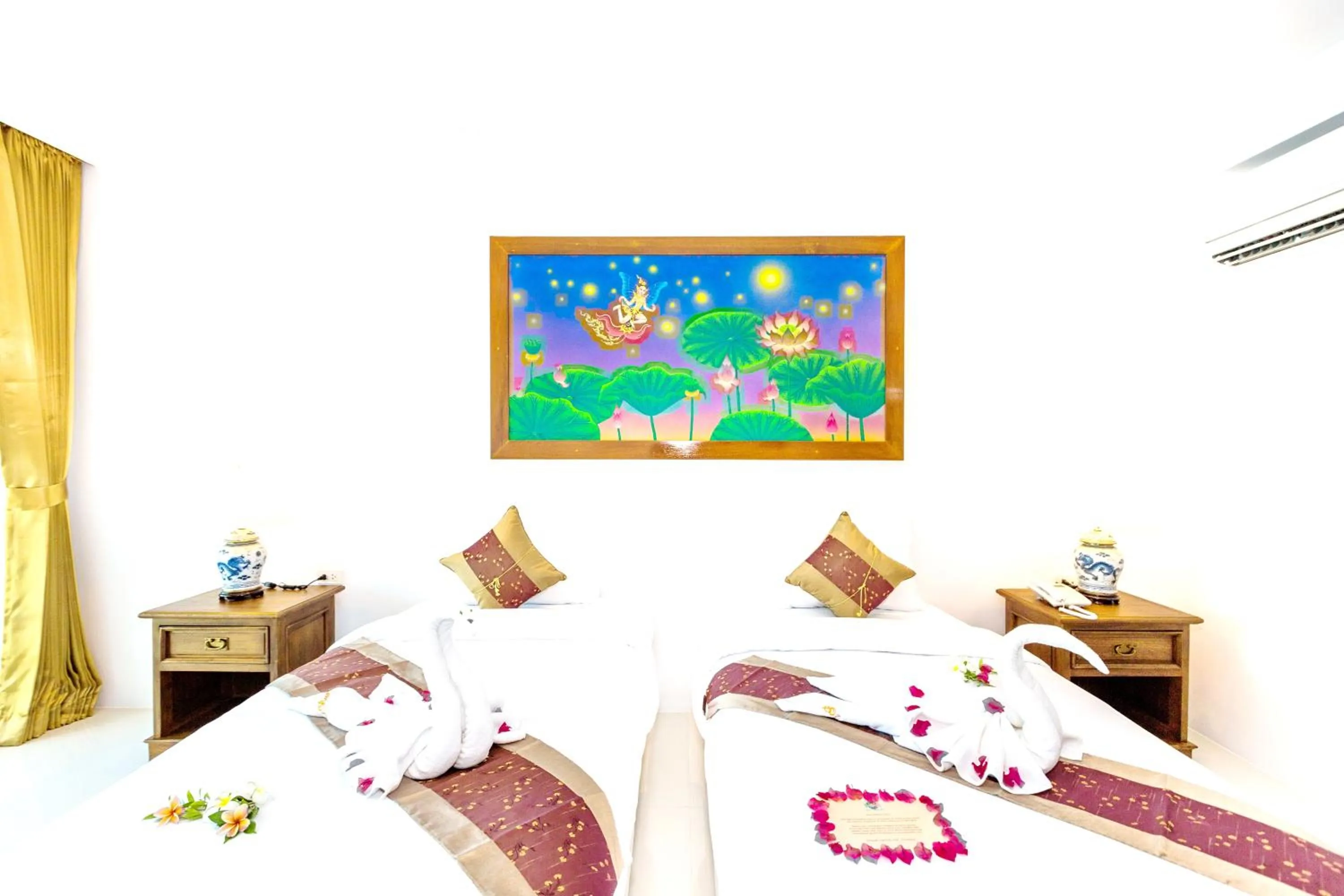 Bedroom, Bed in Lamai Coconut Beach Resort