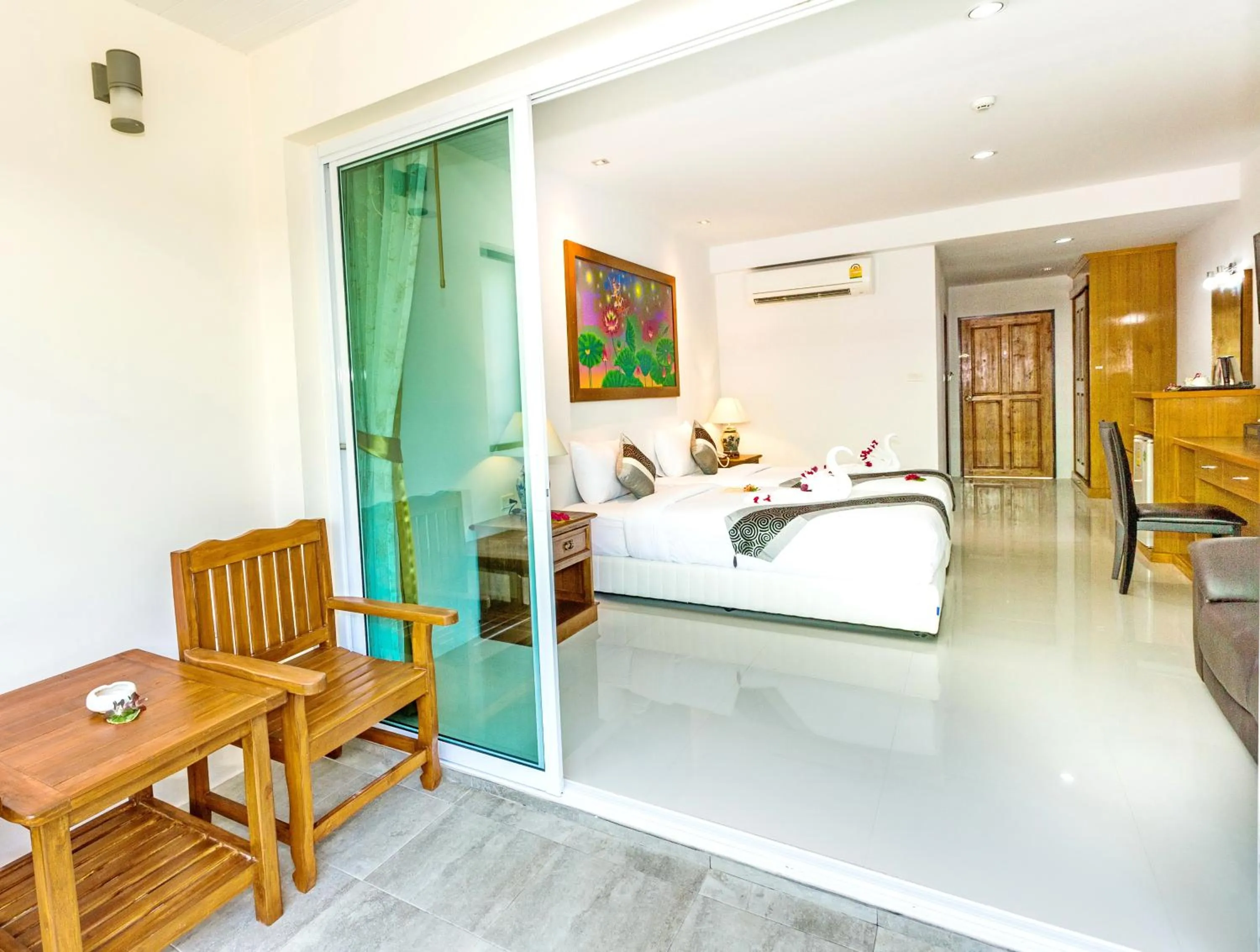 Bedroom, Bed in Lamai Coconut Beach Resort