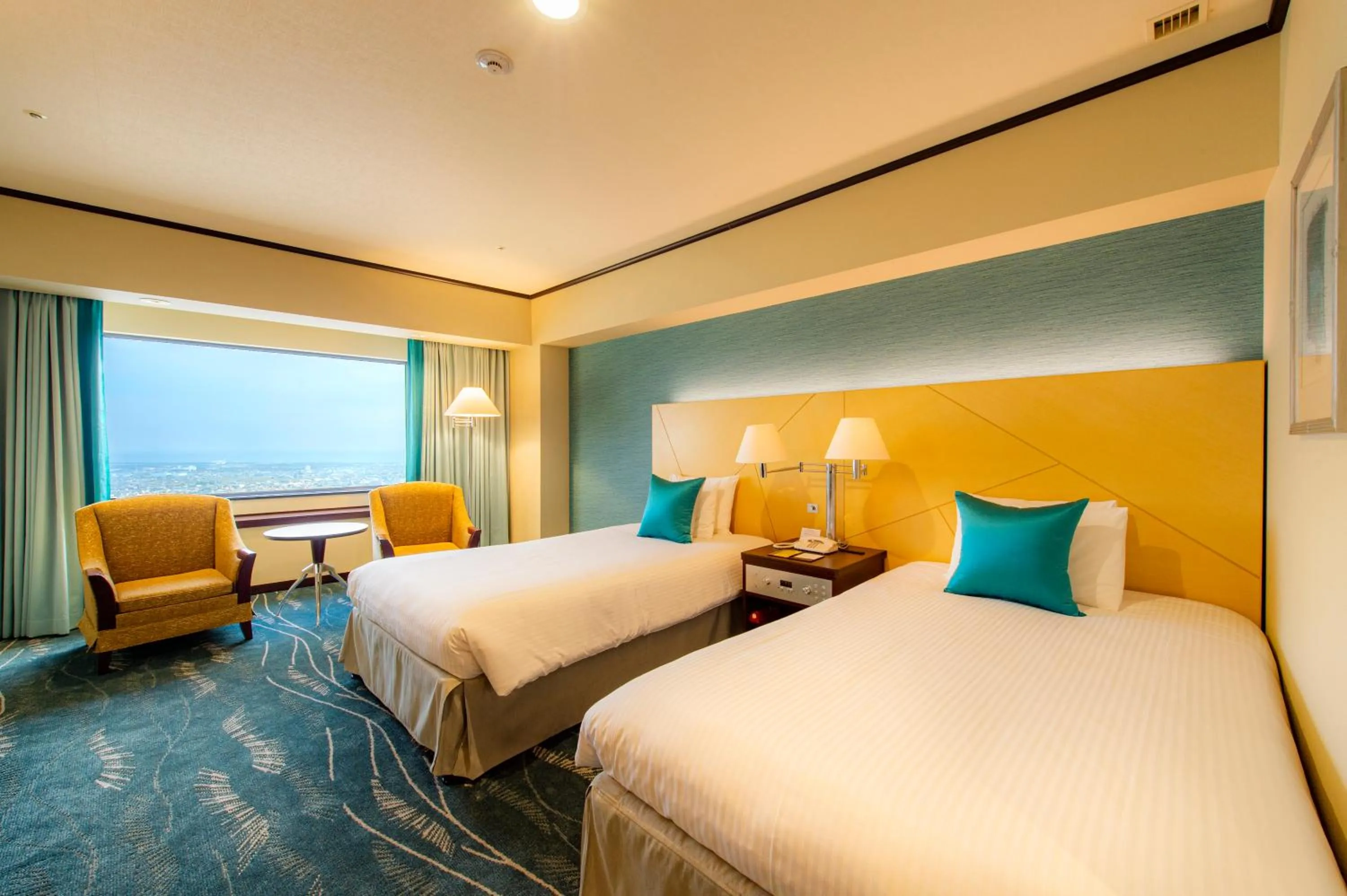 Photo of the whole room, Bed in Okura Act City Hotel Hamamatsu