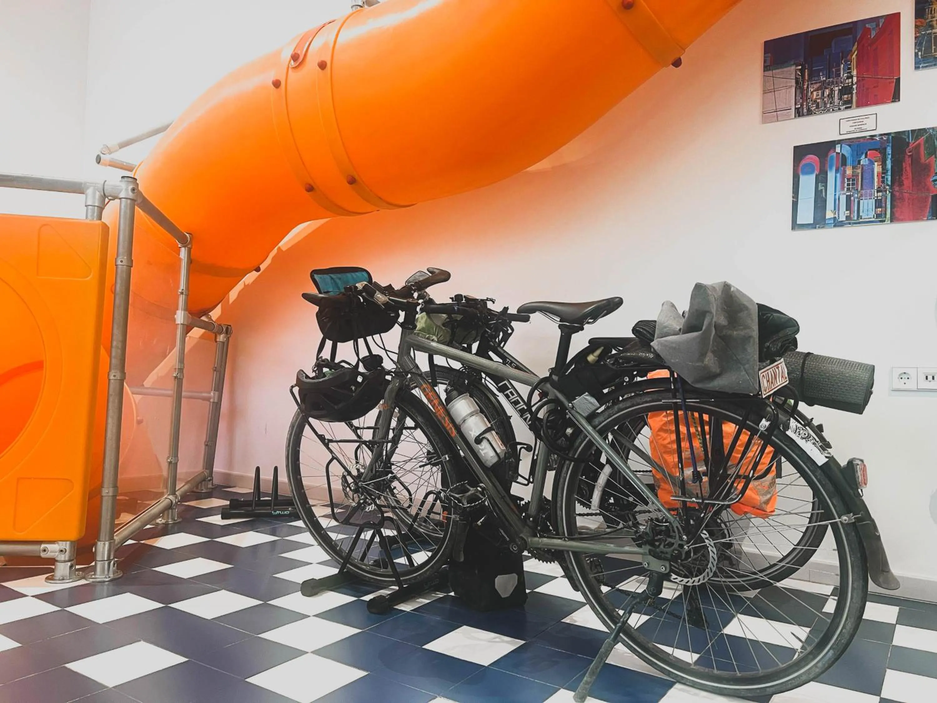 Cycling in Loop INN Hostel Cartagena