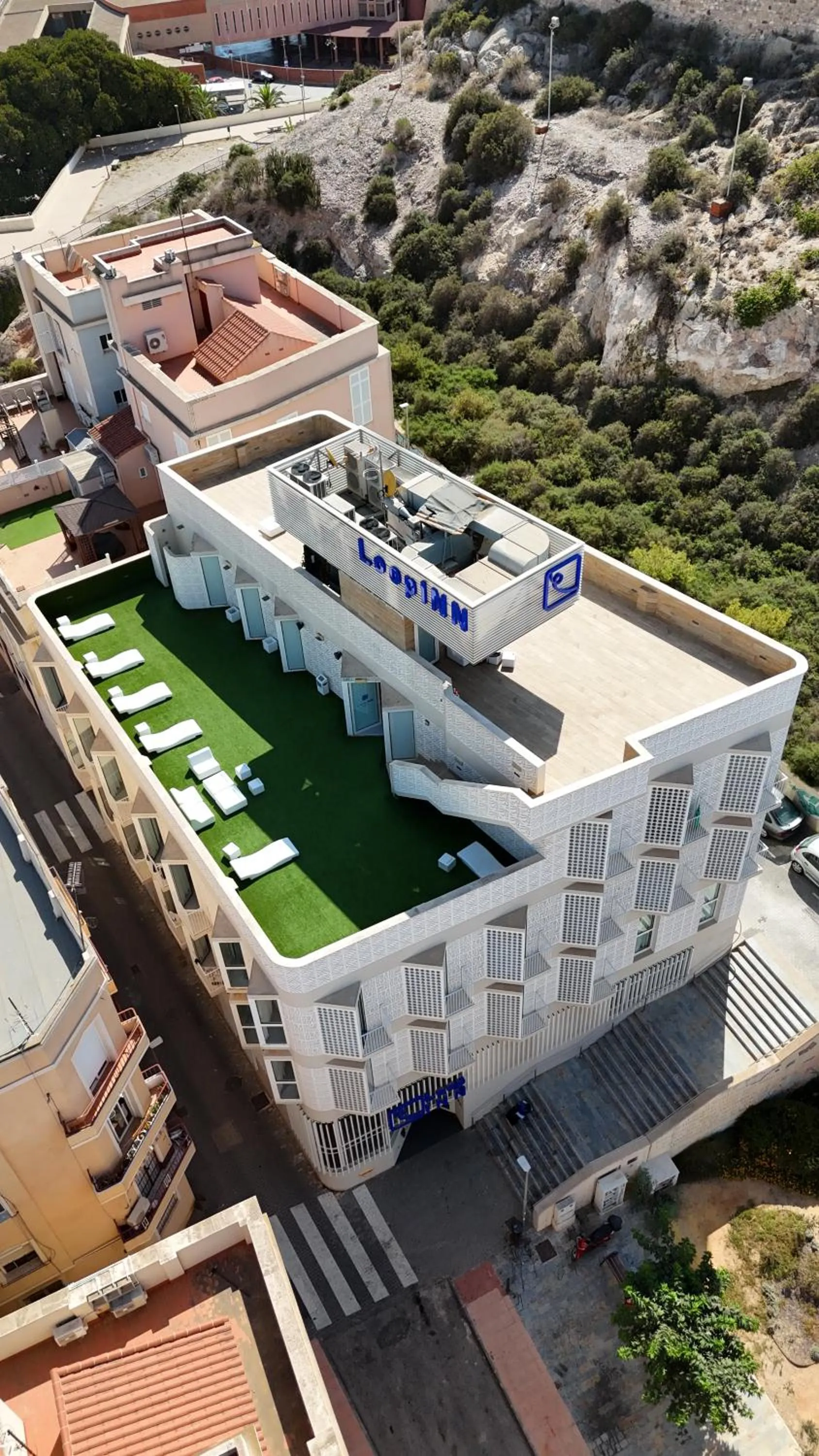 Property building in Loop INN Hostel Cartagena