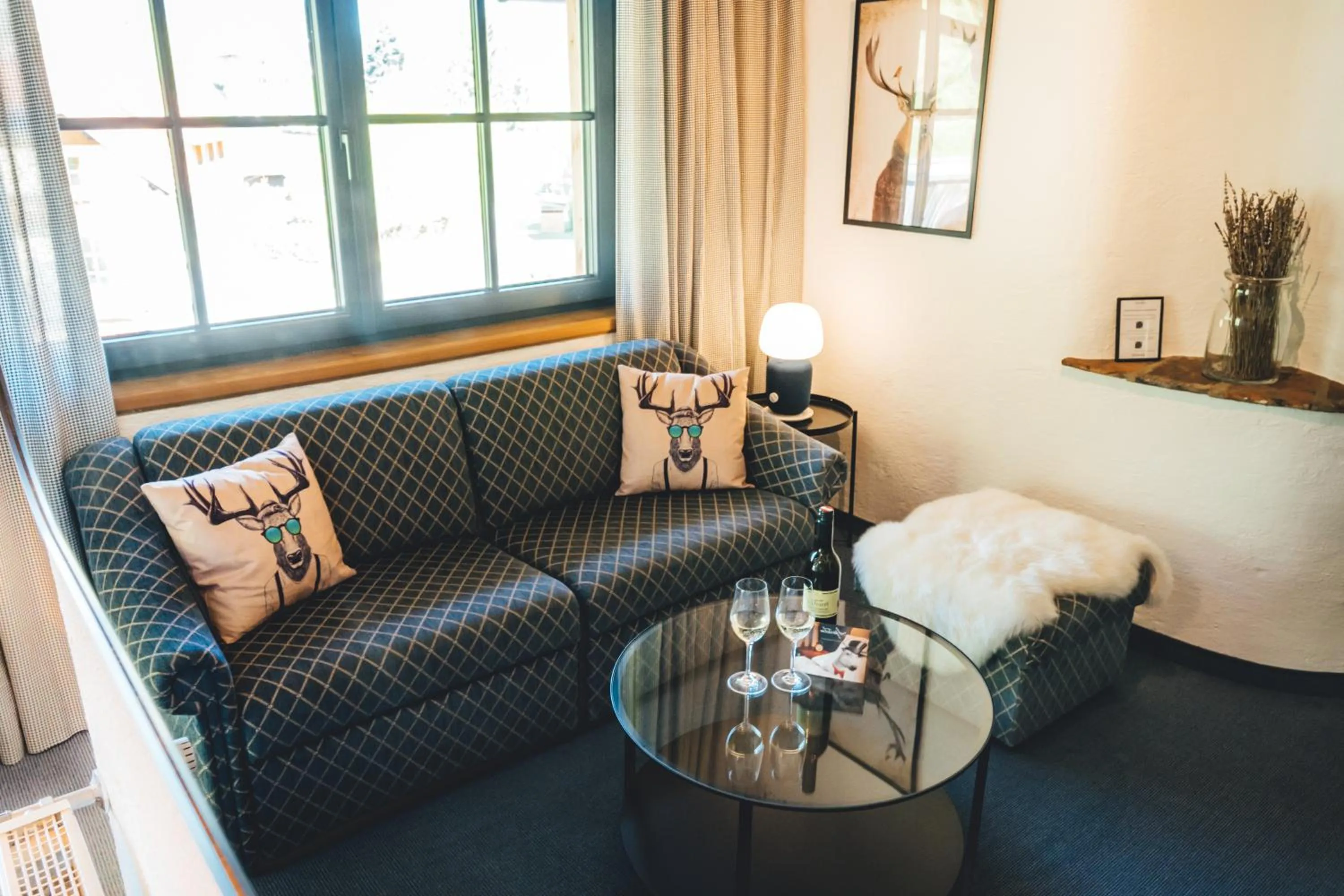 Living room in Hotel Sportalm - Adults Only Boutique Hotel