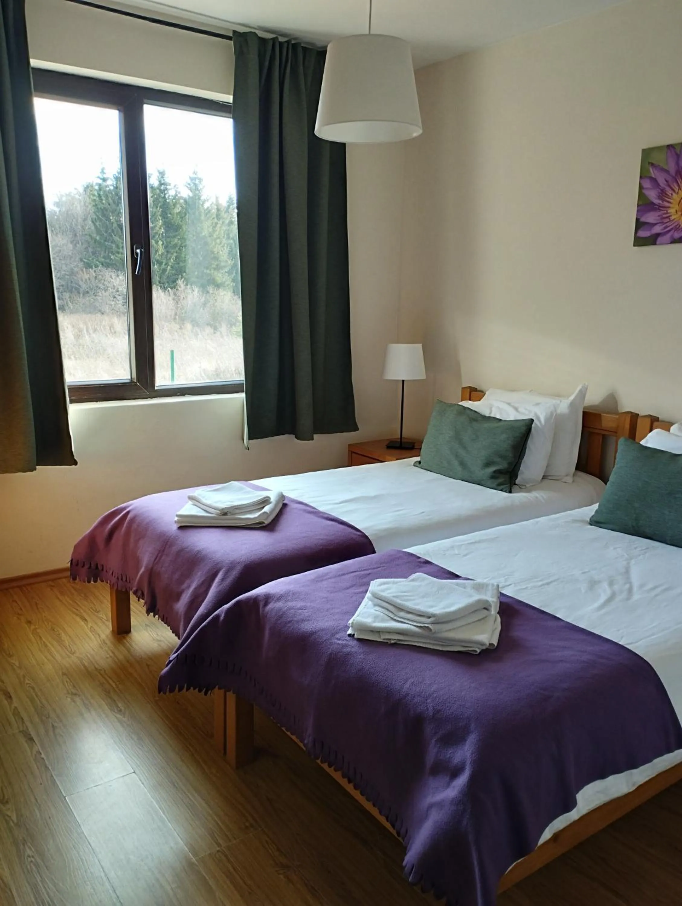 Bed in Chamkoria Chalets