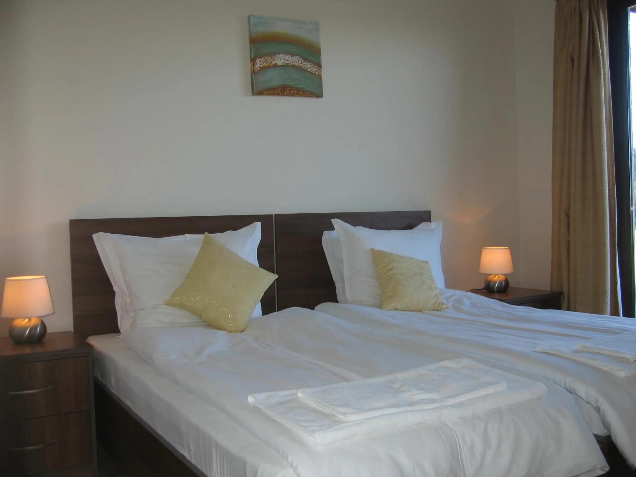 Bed in Chamkoria Chalets