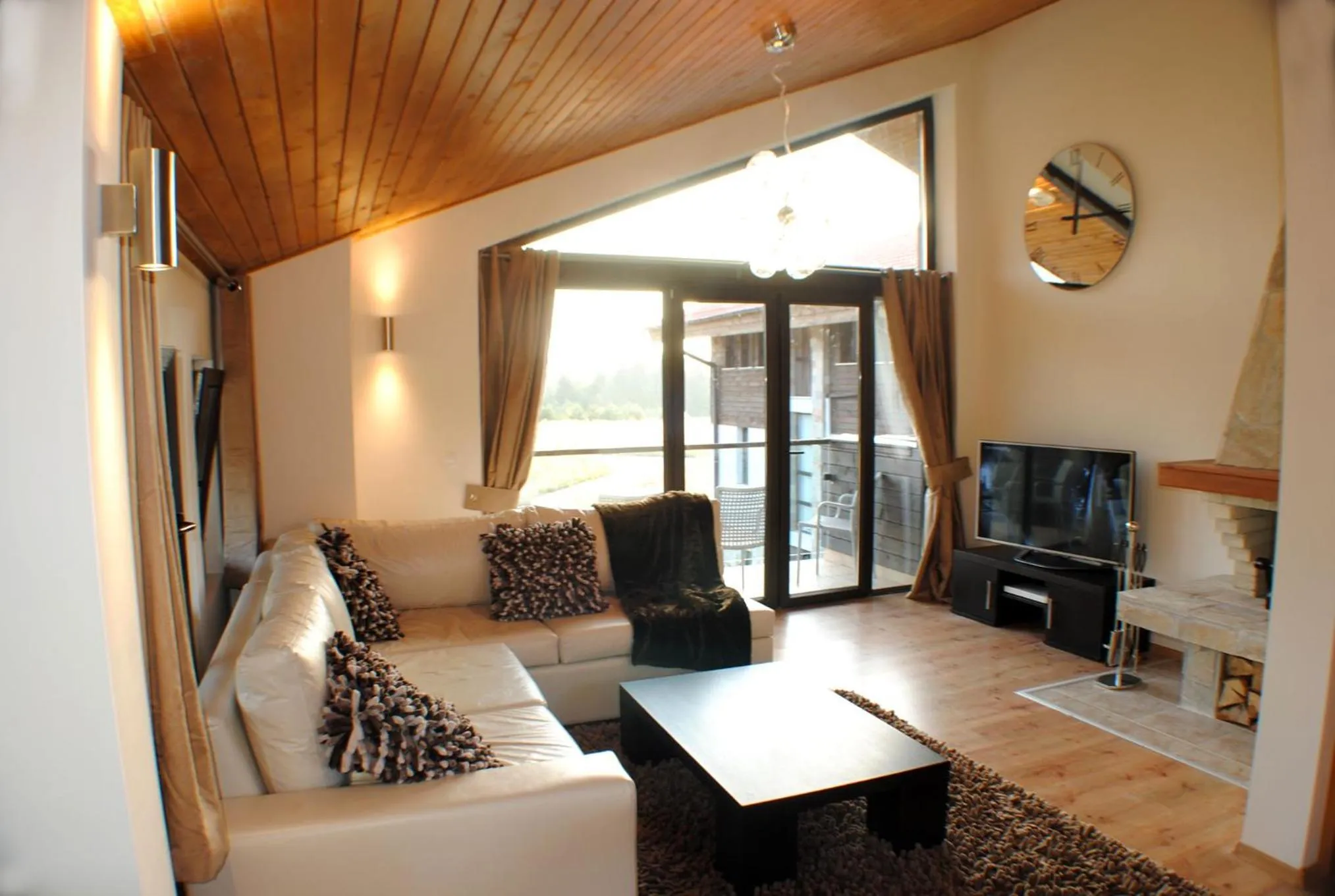 Living room in Chamkoria Chalets