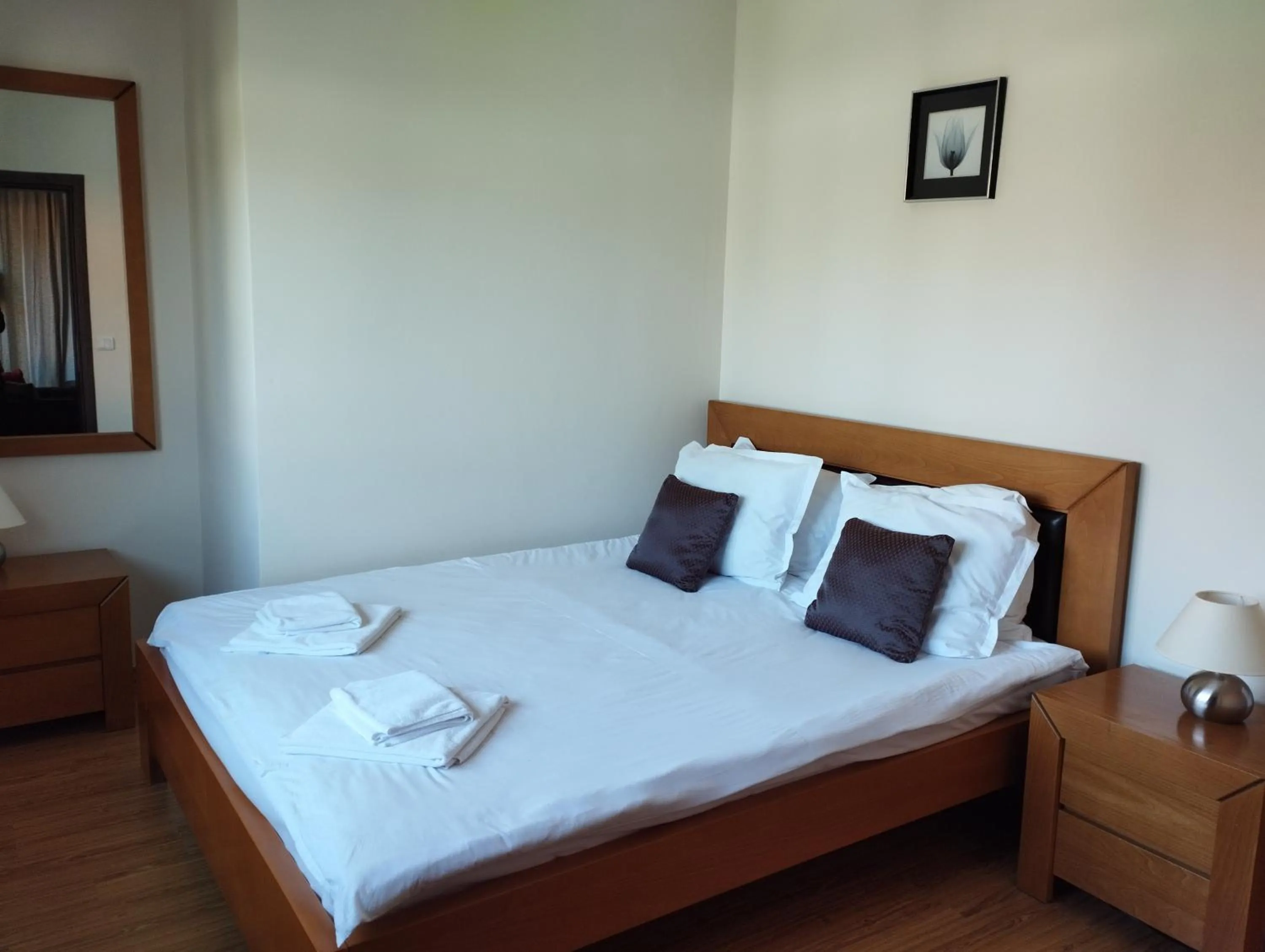 Bed in Chamkoria Chalets