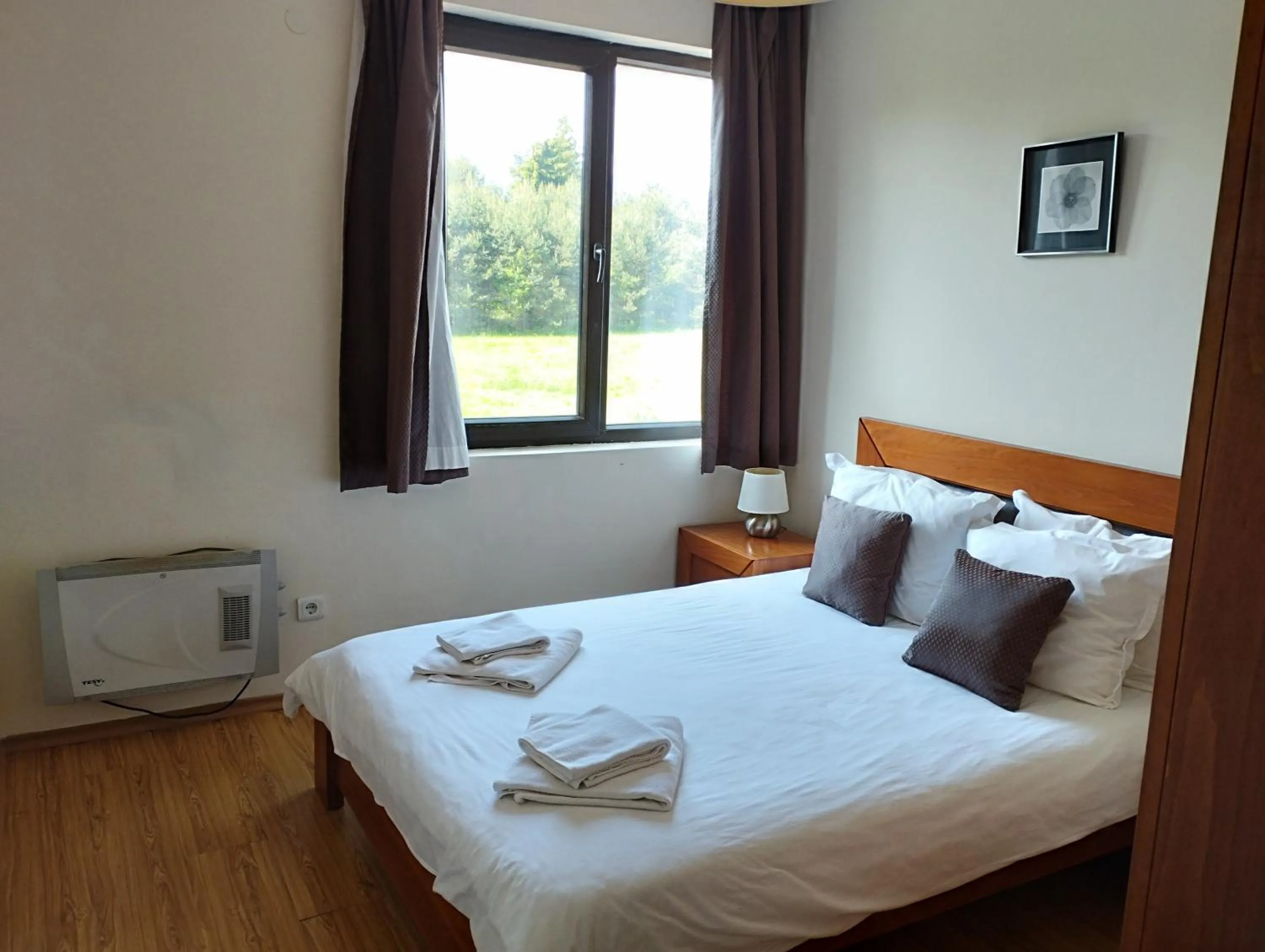 Bed in Chamkoria Chalets