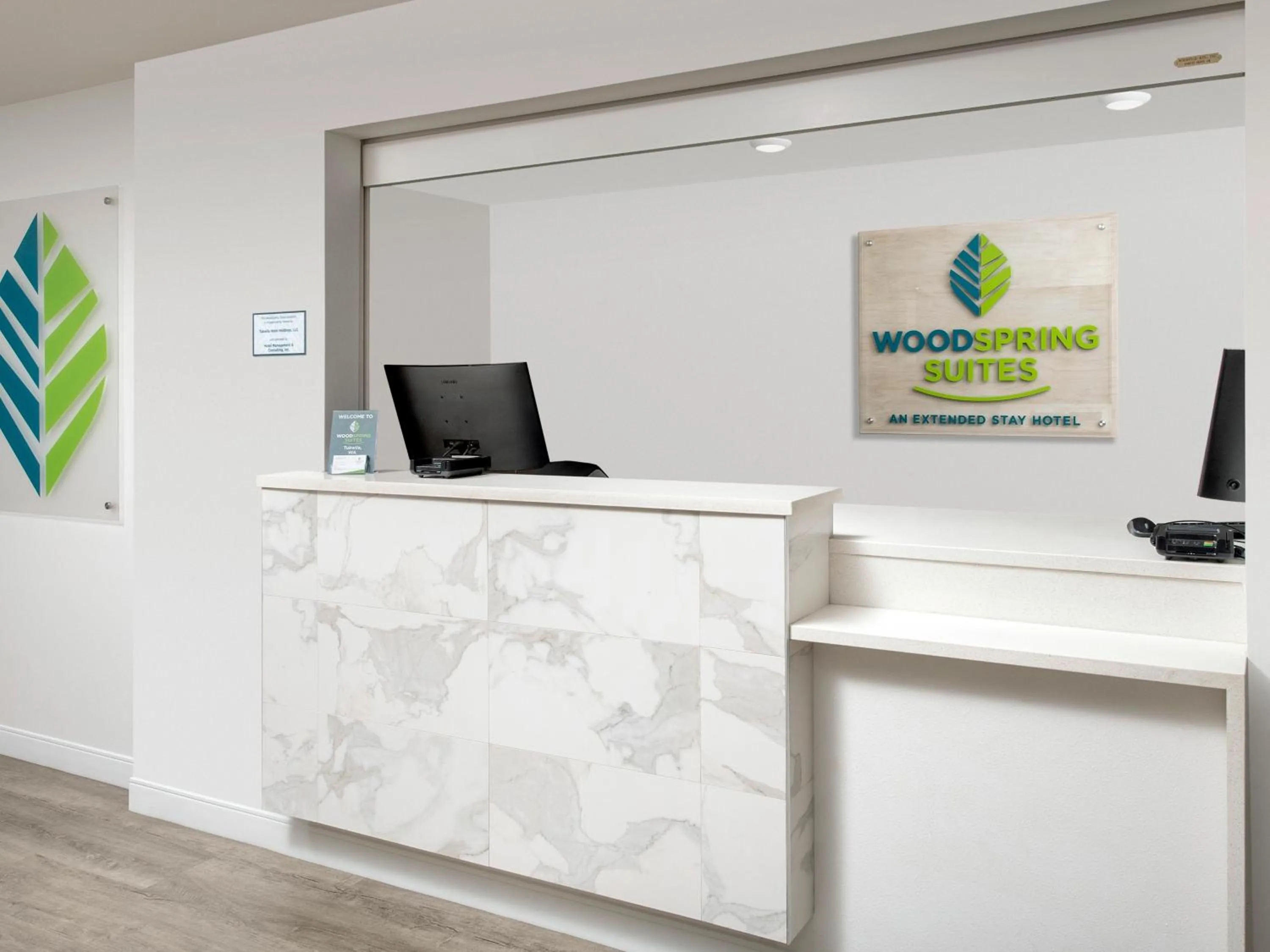 Lobby or reception in WoodSpring Suites Seattle Tukwila