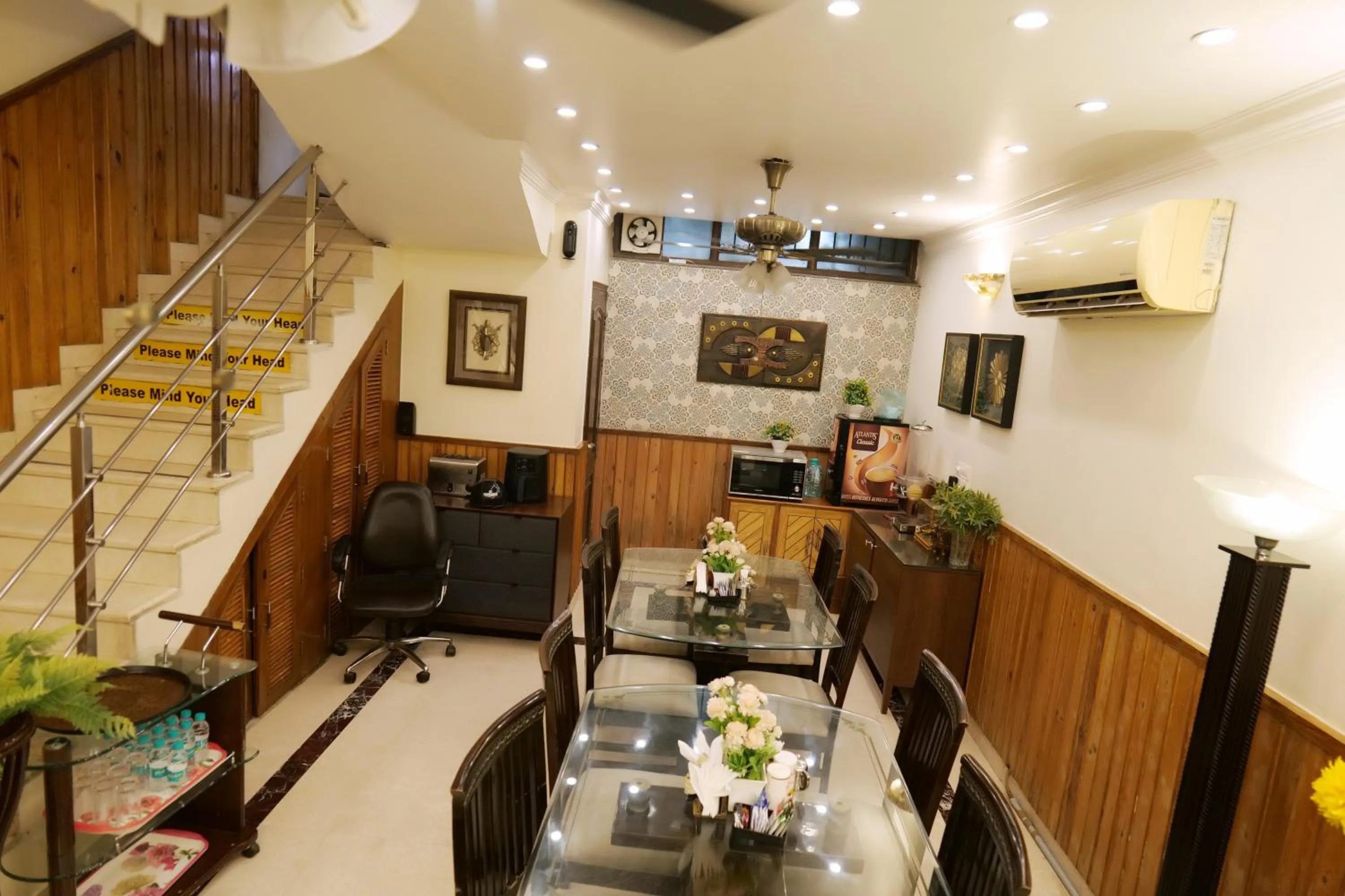 Dining area in Wood Castle