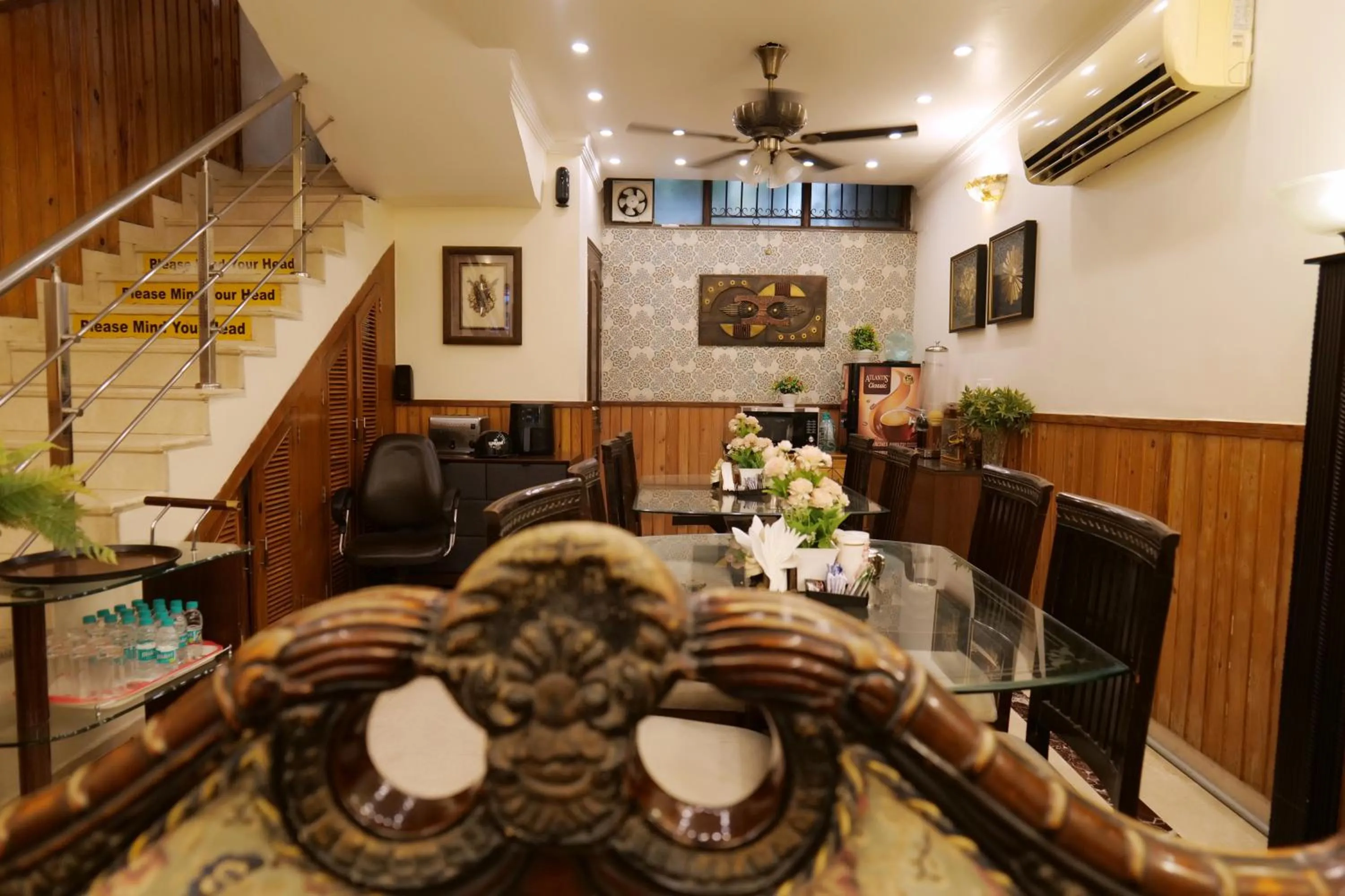 Seating area in Wood Castle