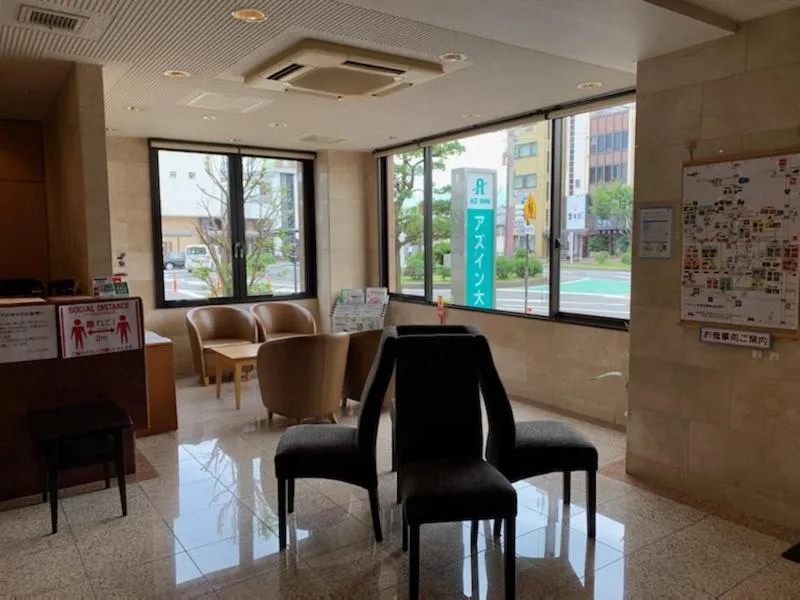 Lobby or reception in AZ Inn Obu