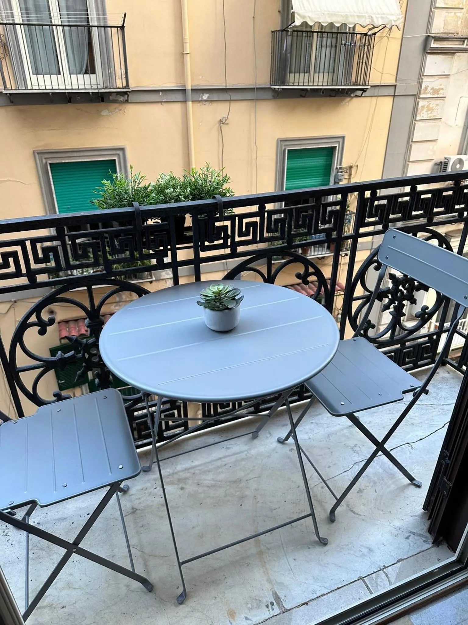 Balcony/Terrace in B&B Pantarei Napoli