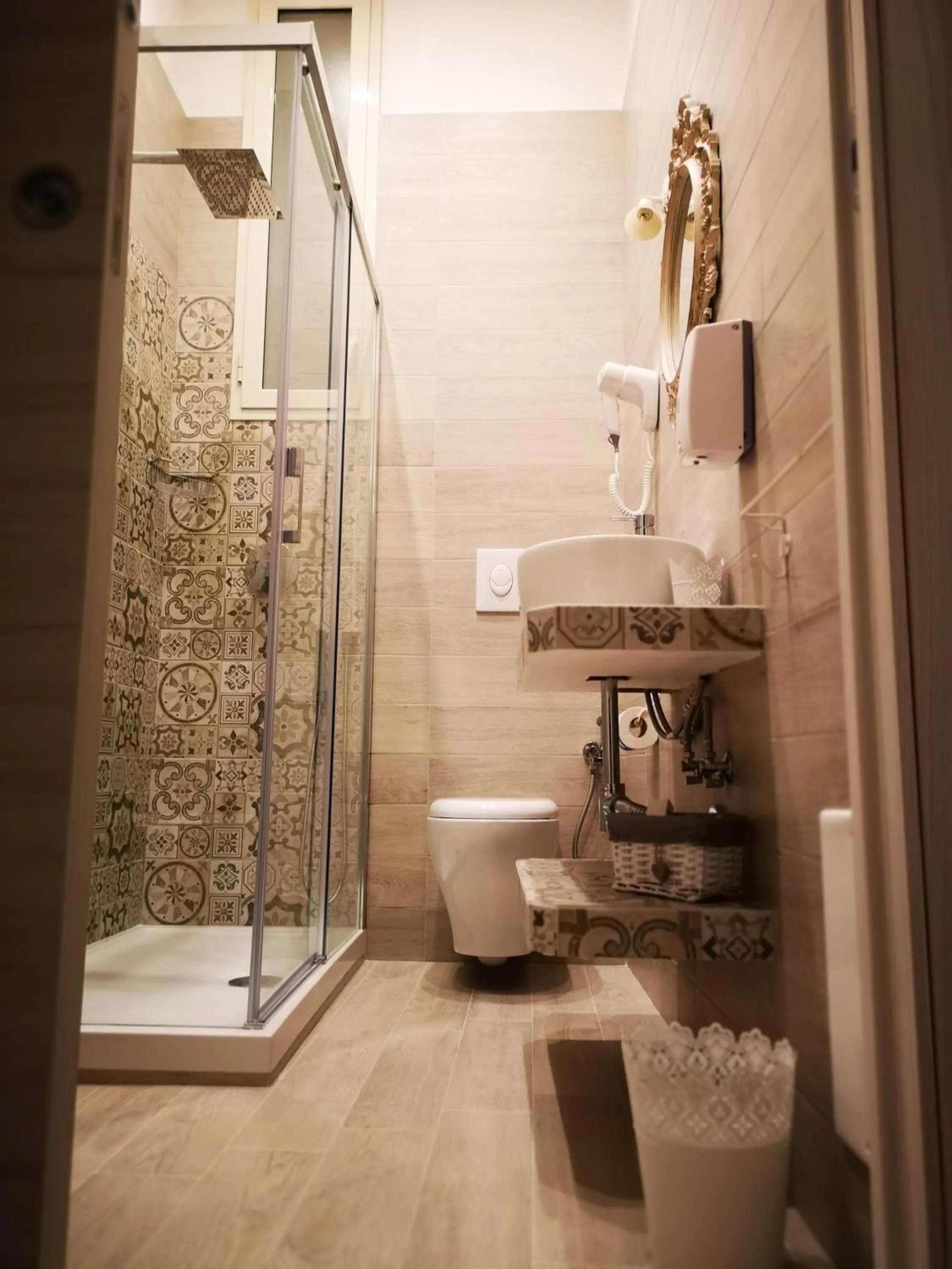 Toilet in B&B Pantarei Napoli