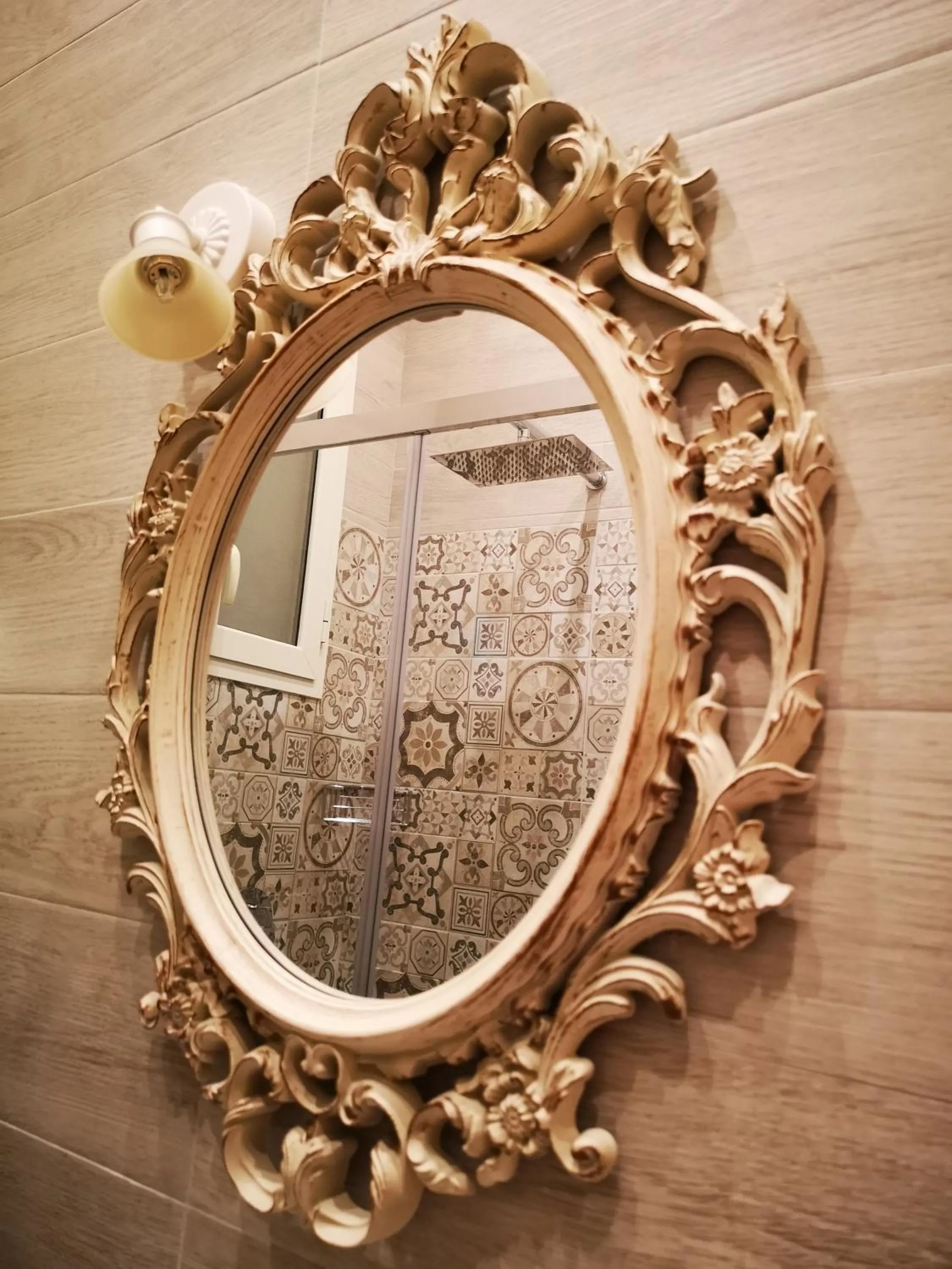 Decorative detail in B&B Pantarei Napoli