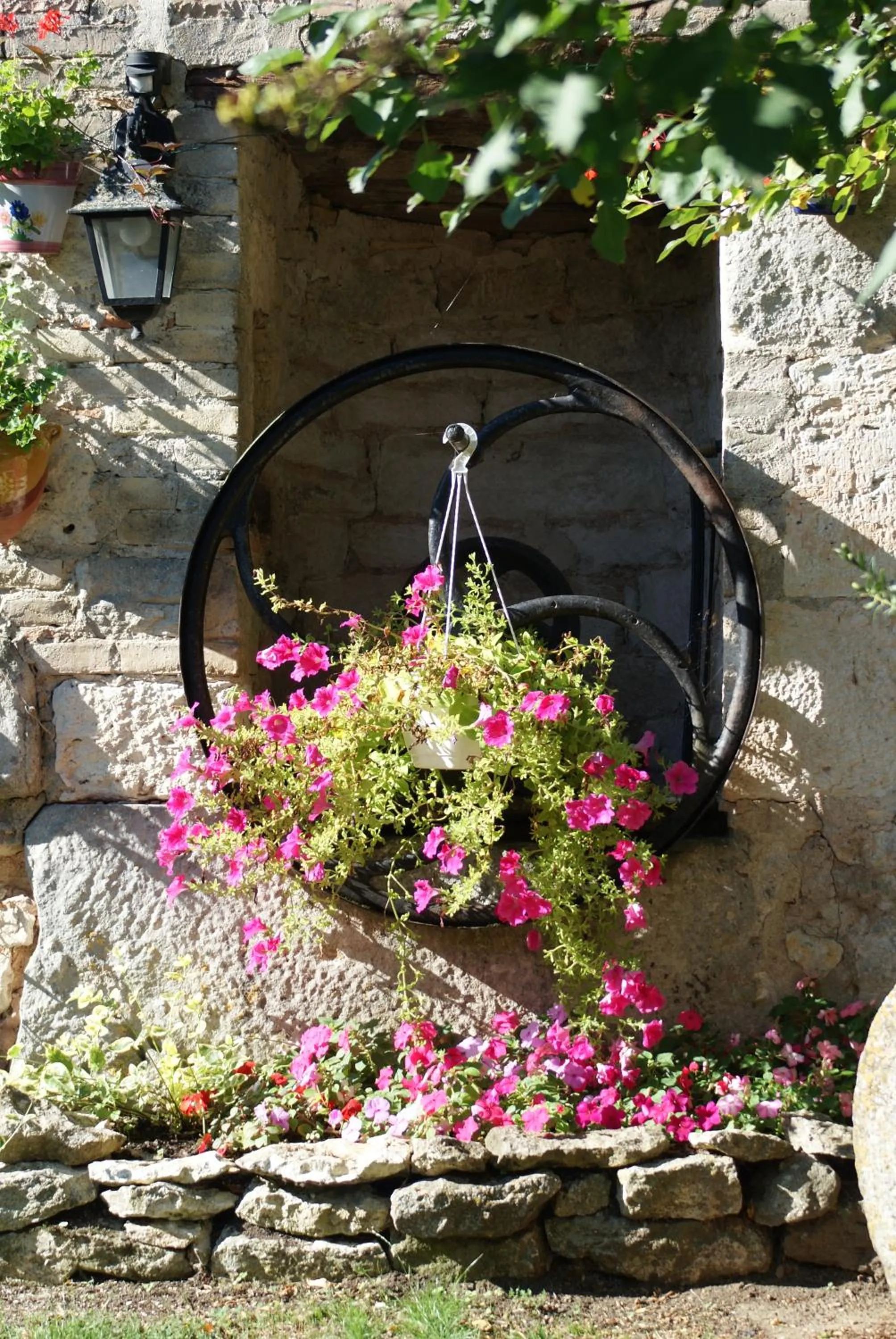 Garden in Domaine Les Miquels