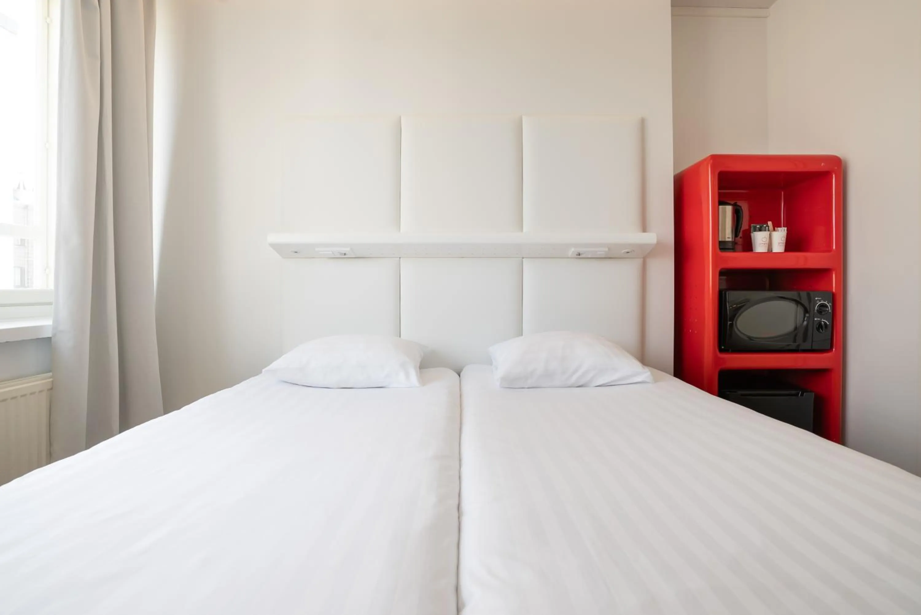 Bed in Omena Hotel Jyväskylä