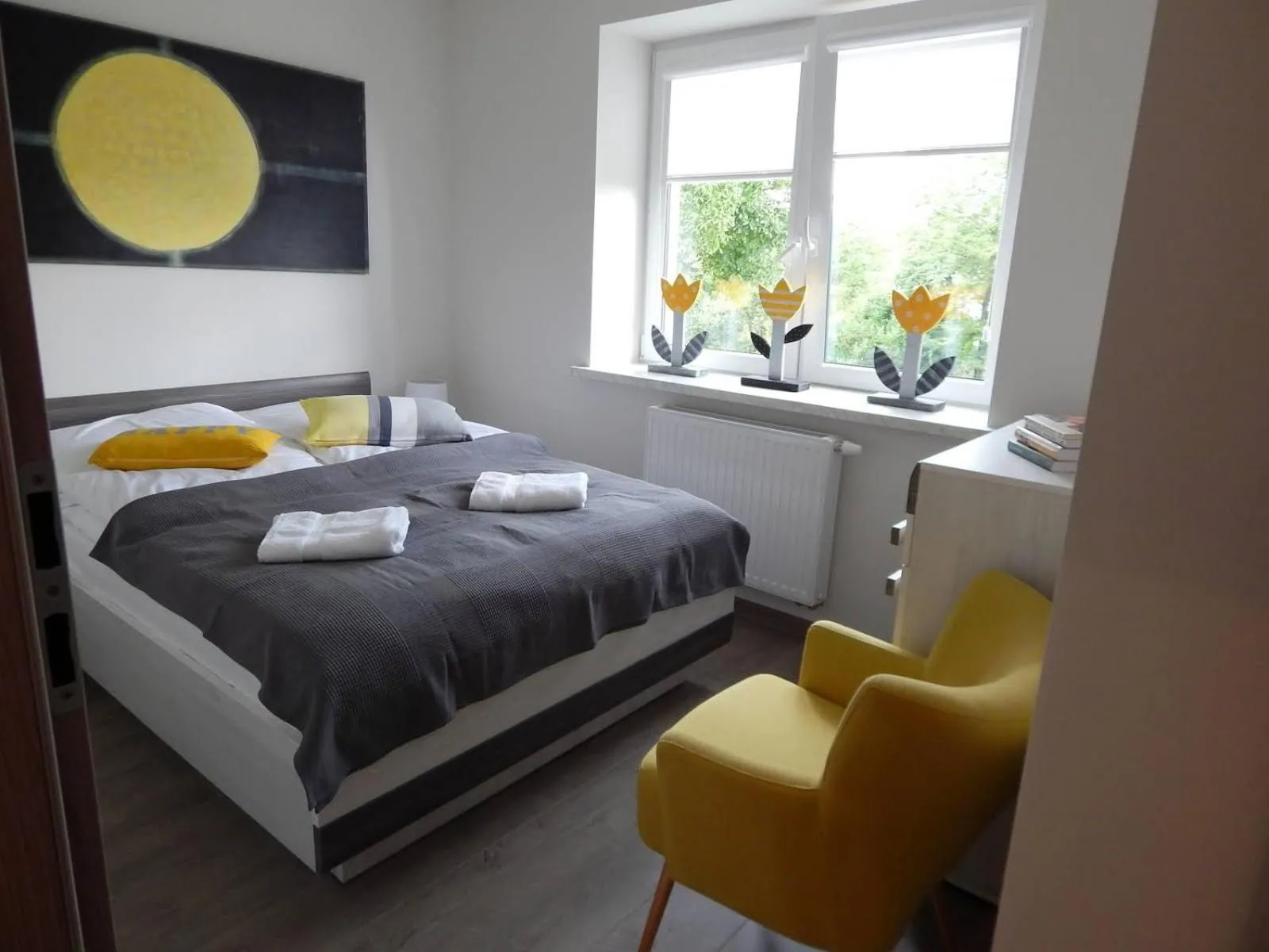 Bed in Apartament Malwina