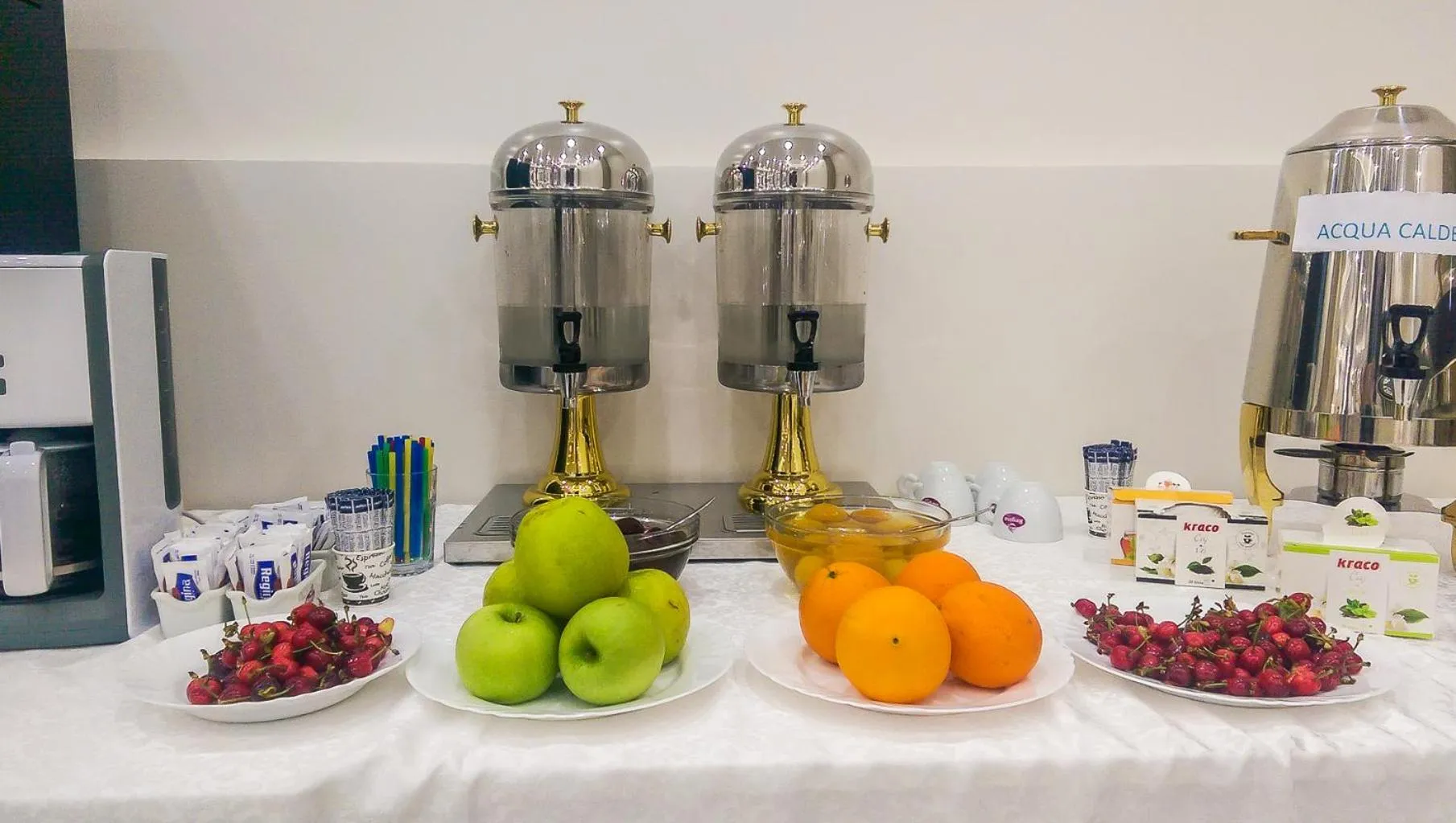 Buffet breakfast in Hotel Belagrita