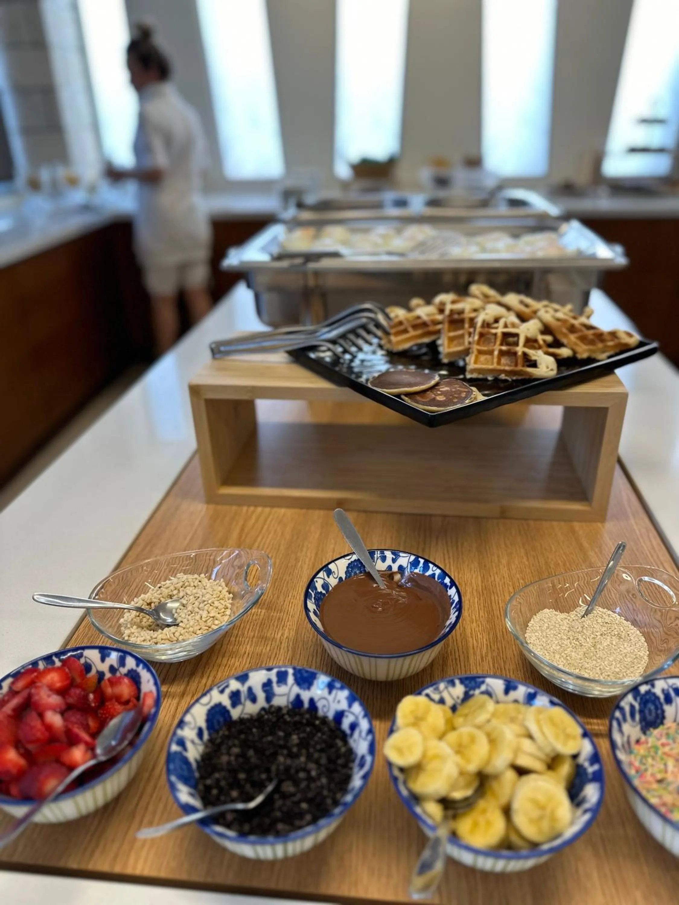 Buffet breakfast in Creta Verano Hotel