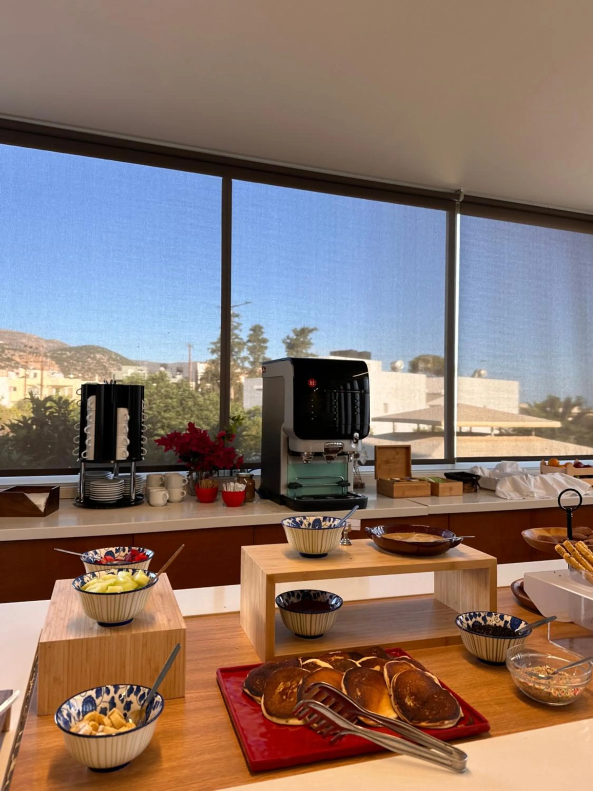 Buffet breakfast in Creta Verano Hotel