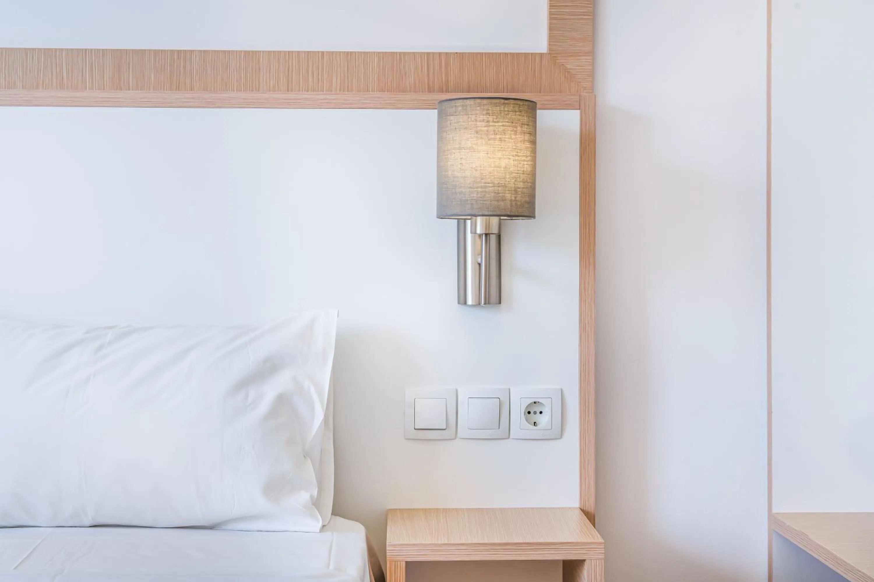 Bed in Creta Verano Hotel