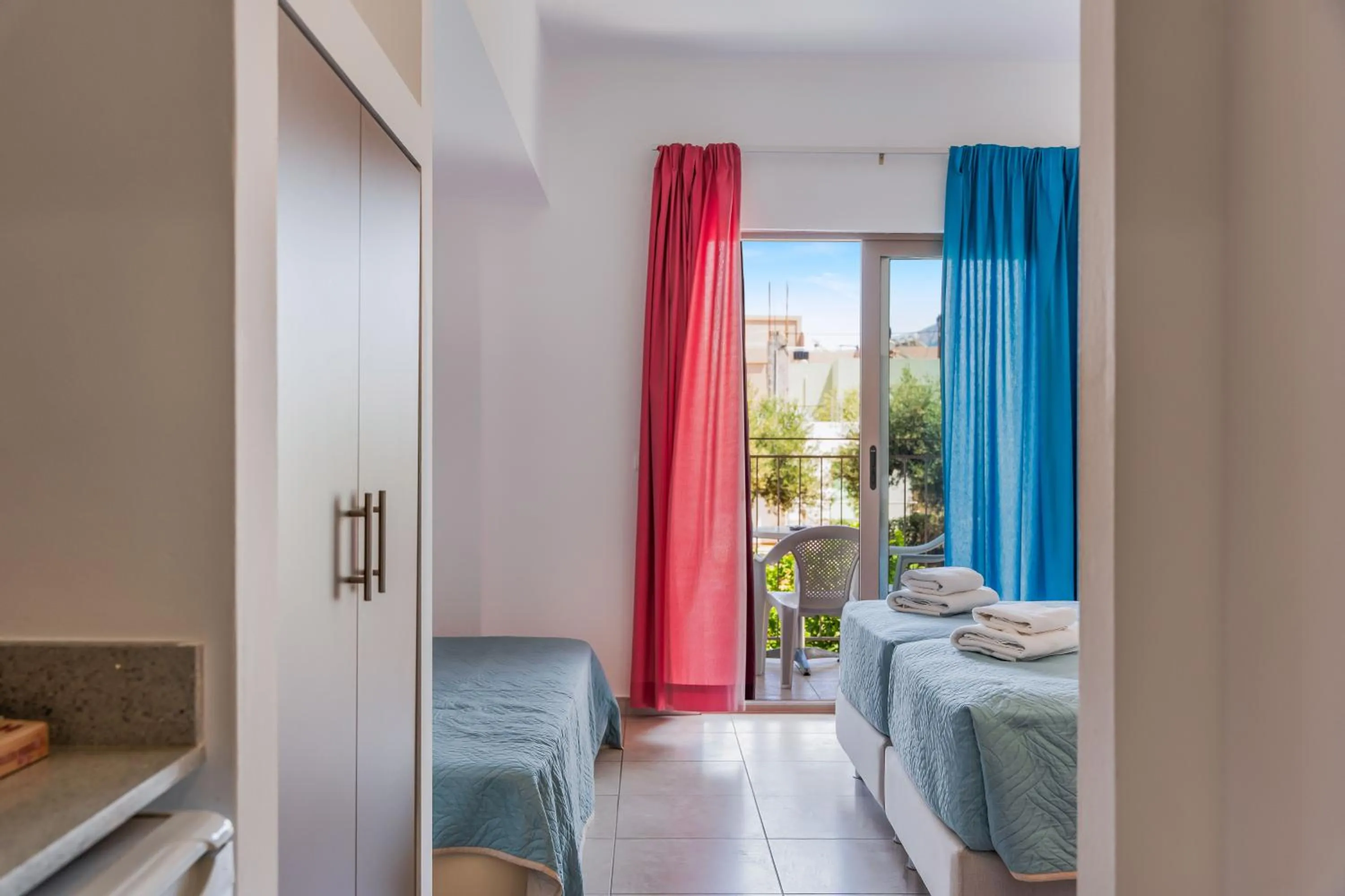 Bed in Creta Verano Hotel