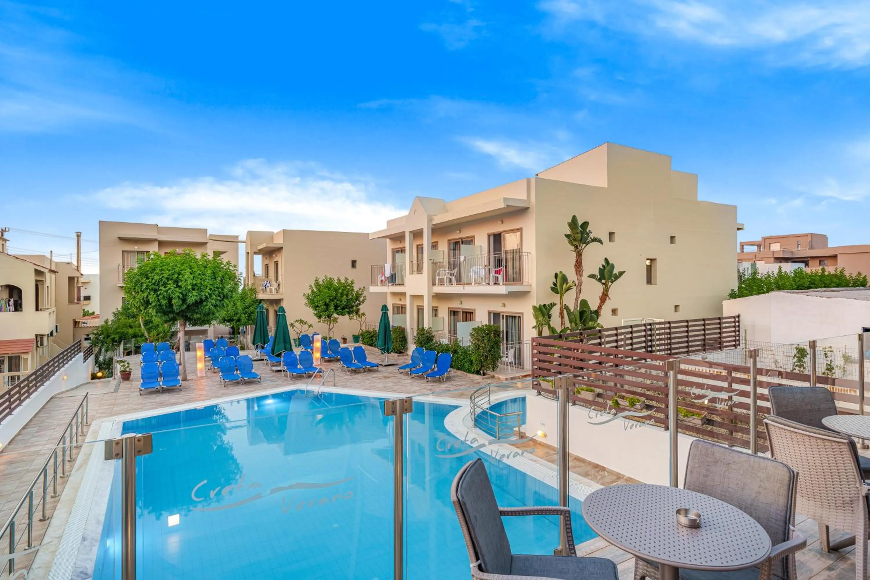 Pool view in Creta Verano Hotel