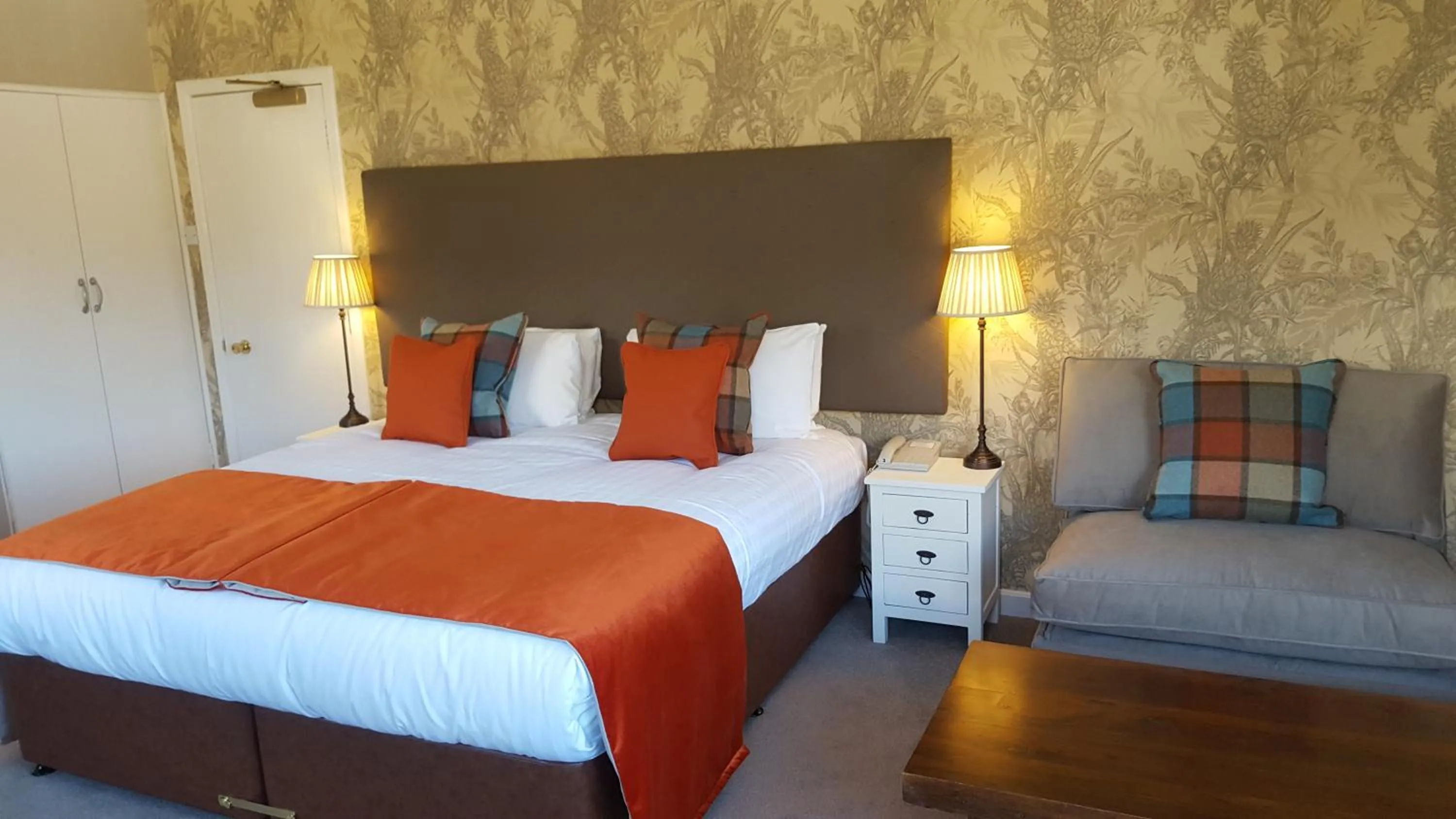 Bed in Bridge of Orchy Hotel