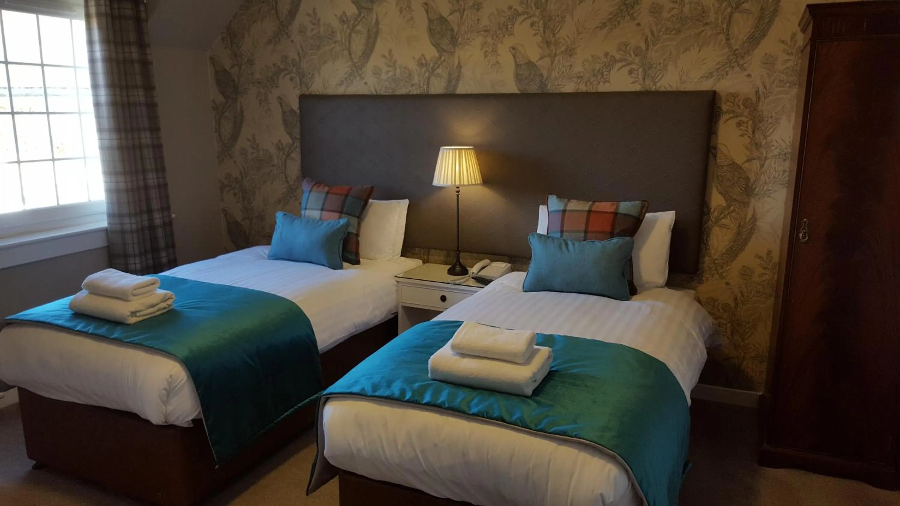 Bed in Bridge of Orchy Hotel