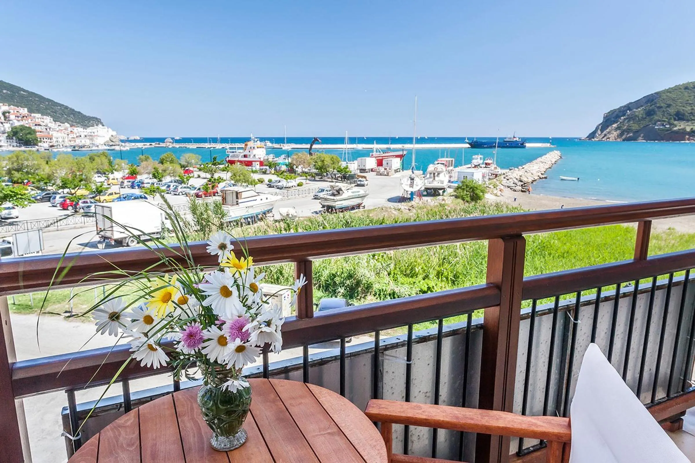 Balcony/Terrace in Akti Fine Rooms