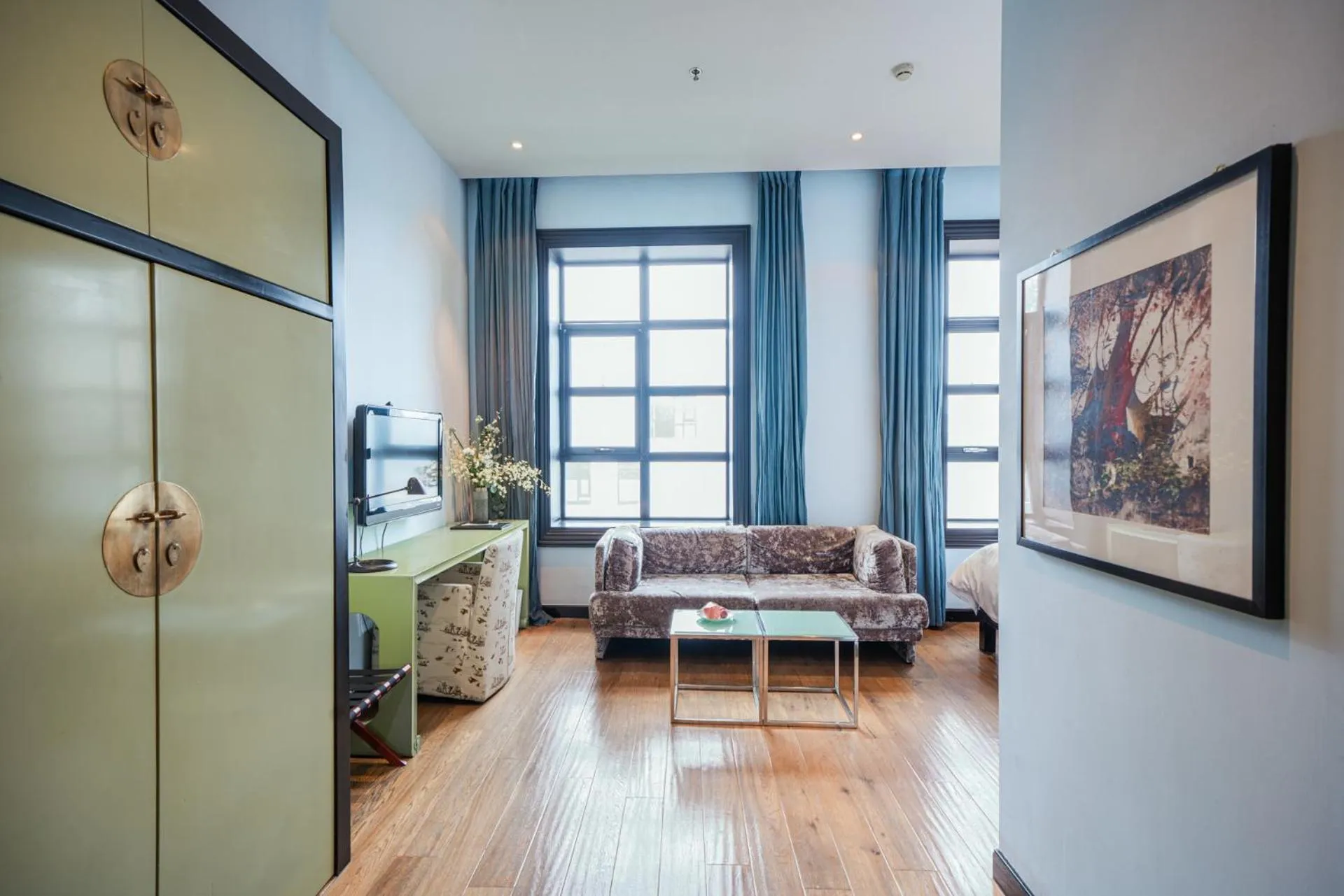 Bed in Gracie Art Hotel