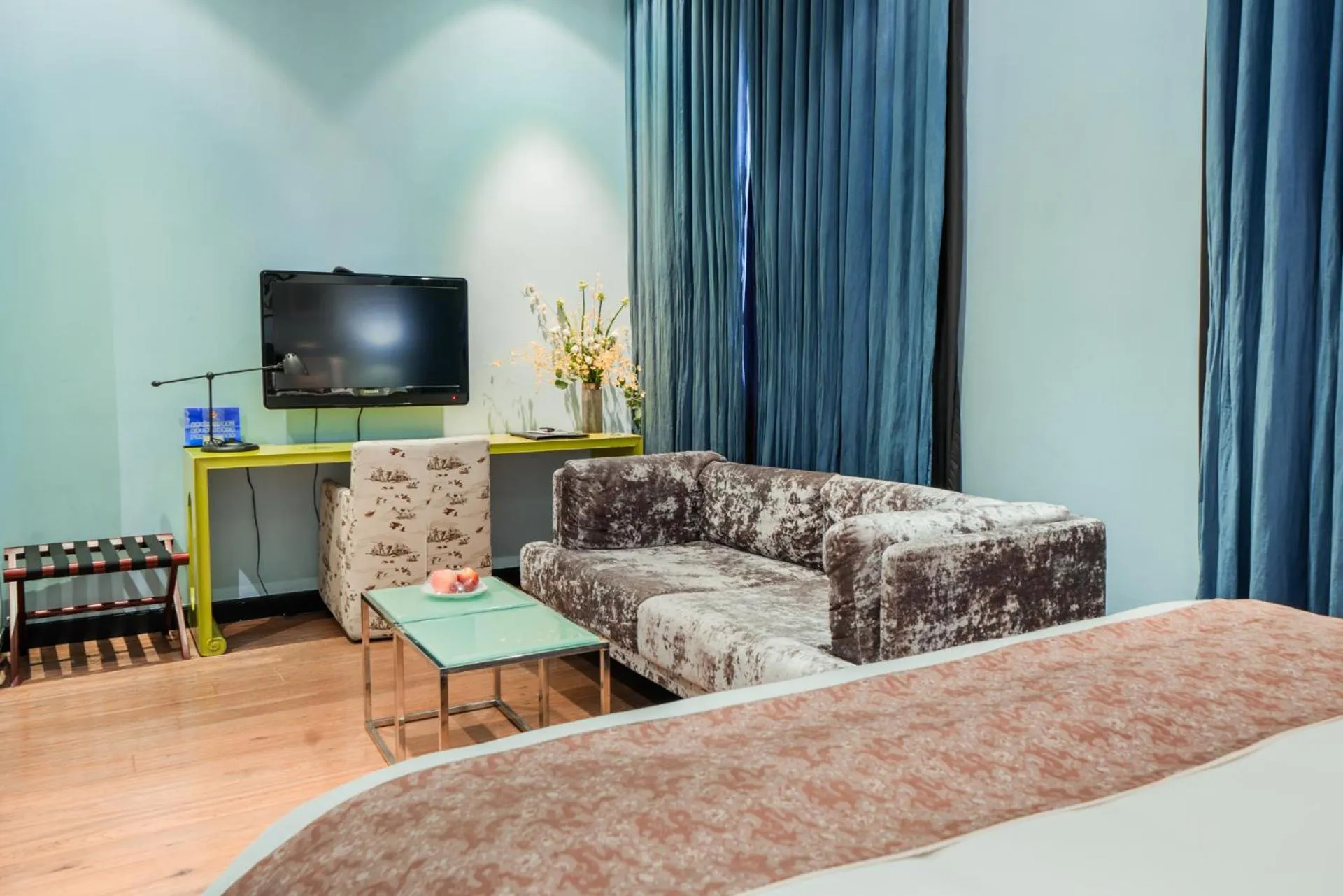 Bed in Gracie Art Hotel