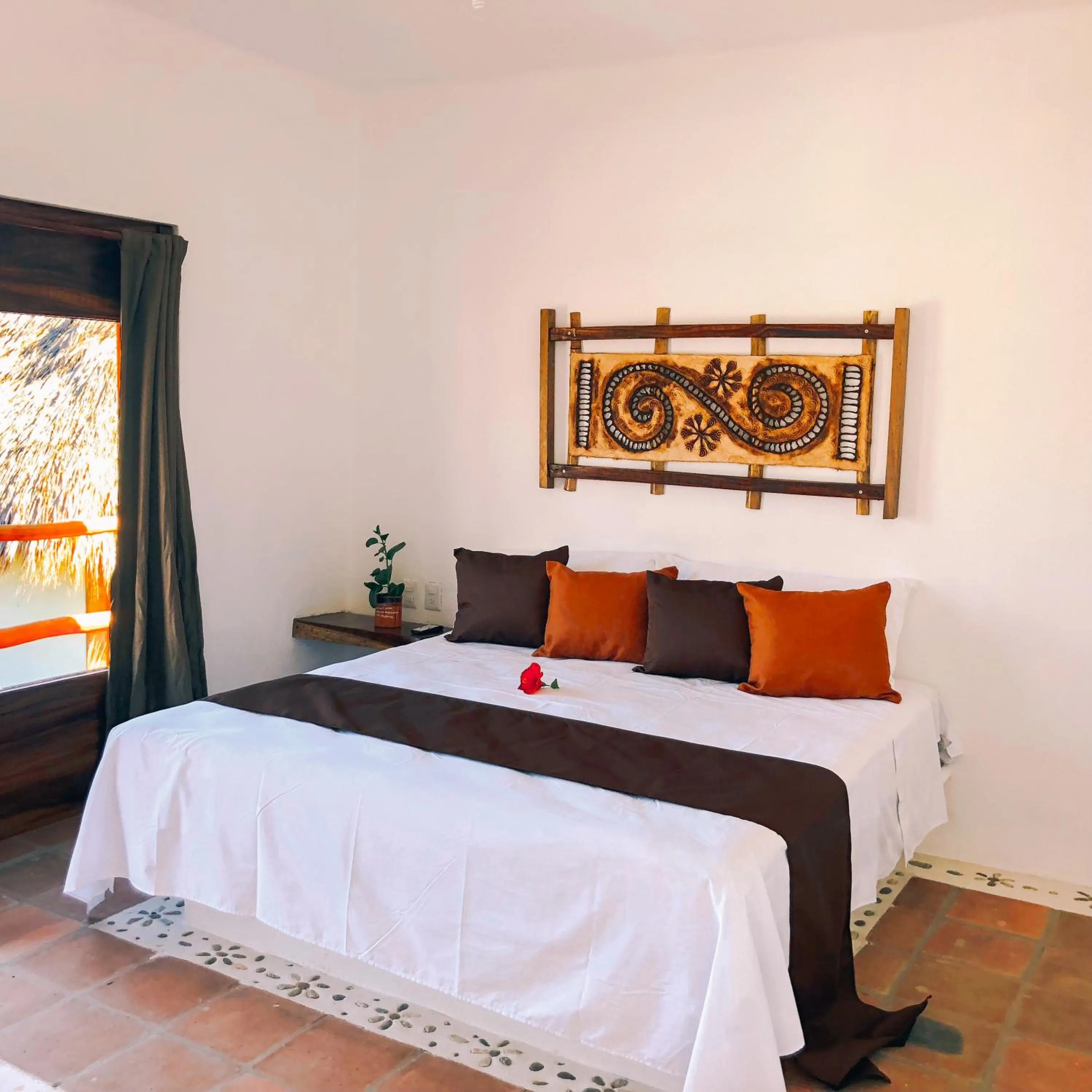 Bedroom in Hotel el Risco