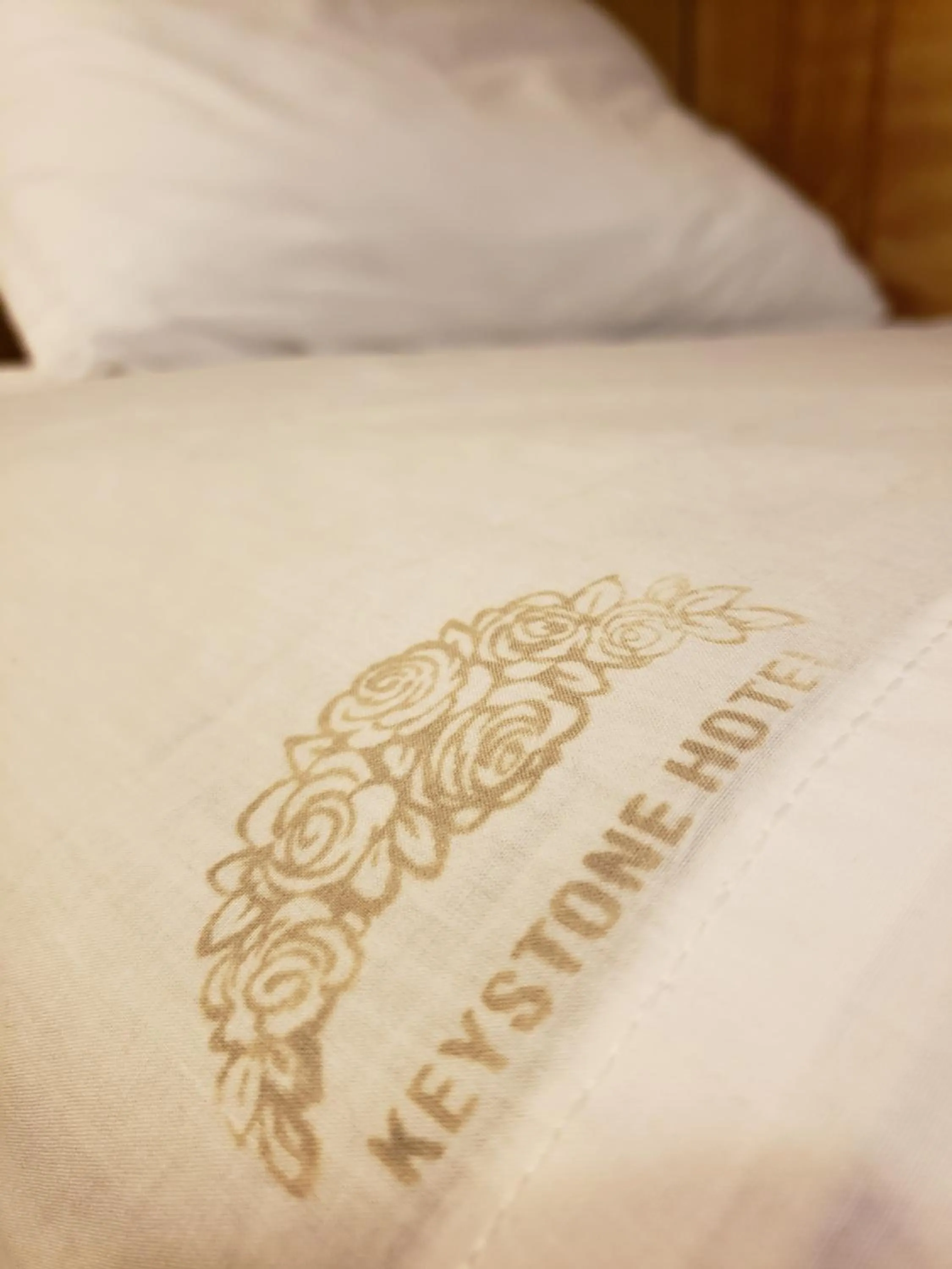 Bed in Keystone Hotel