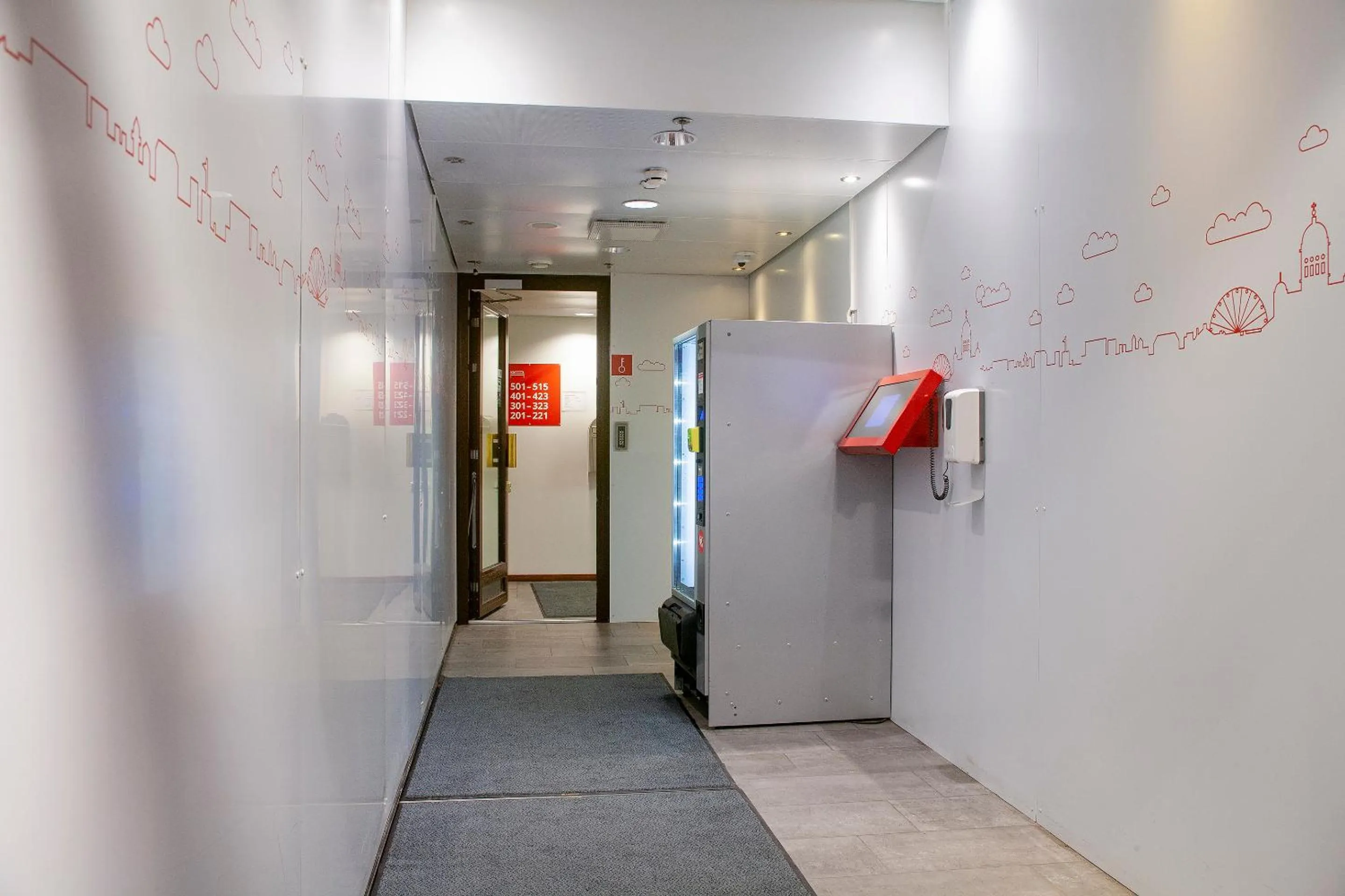 vending machine in Omena Hotel Helsinki City Centre