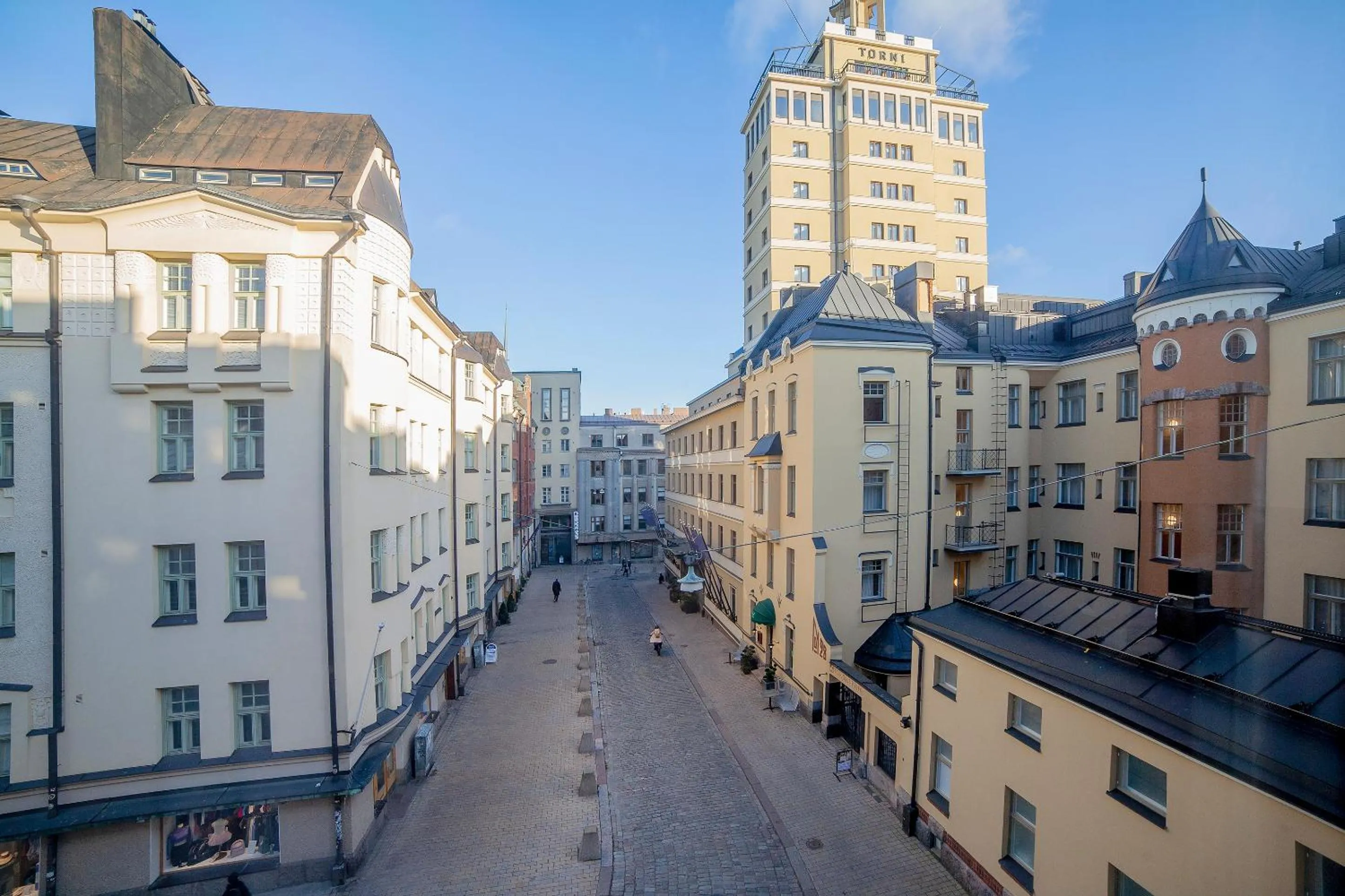 City view in Omena Hotel Helsinki City Centre