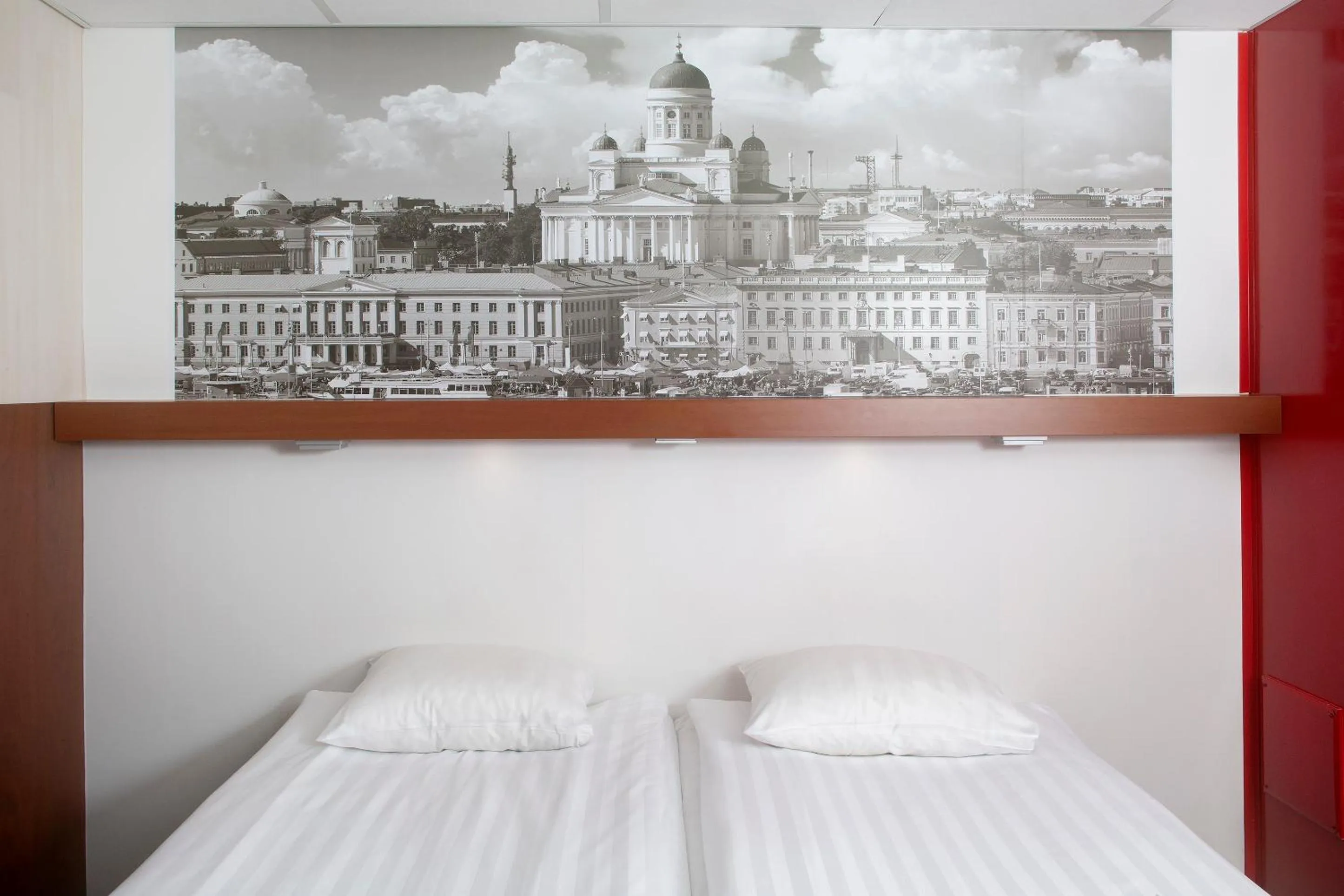 Bed in Omena Hotel Helsinki City Centre