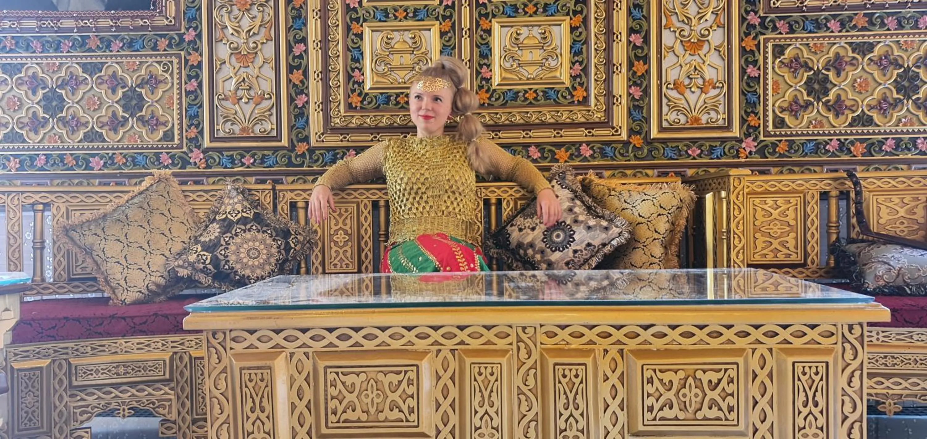 Lobby or reception in Memories Aicha Luxury Camp