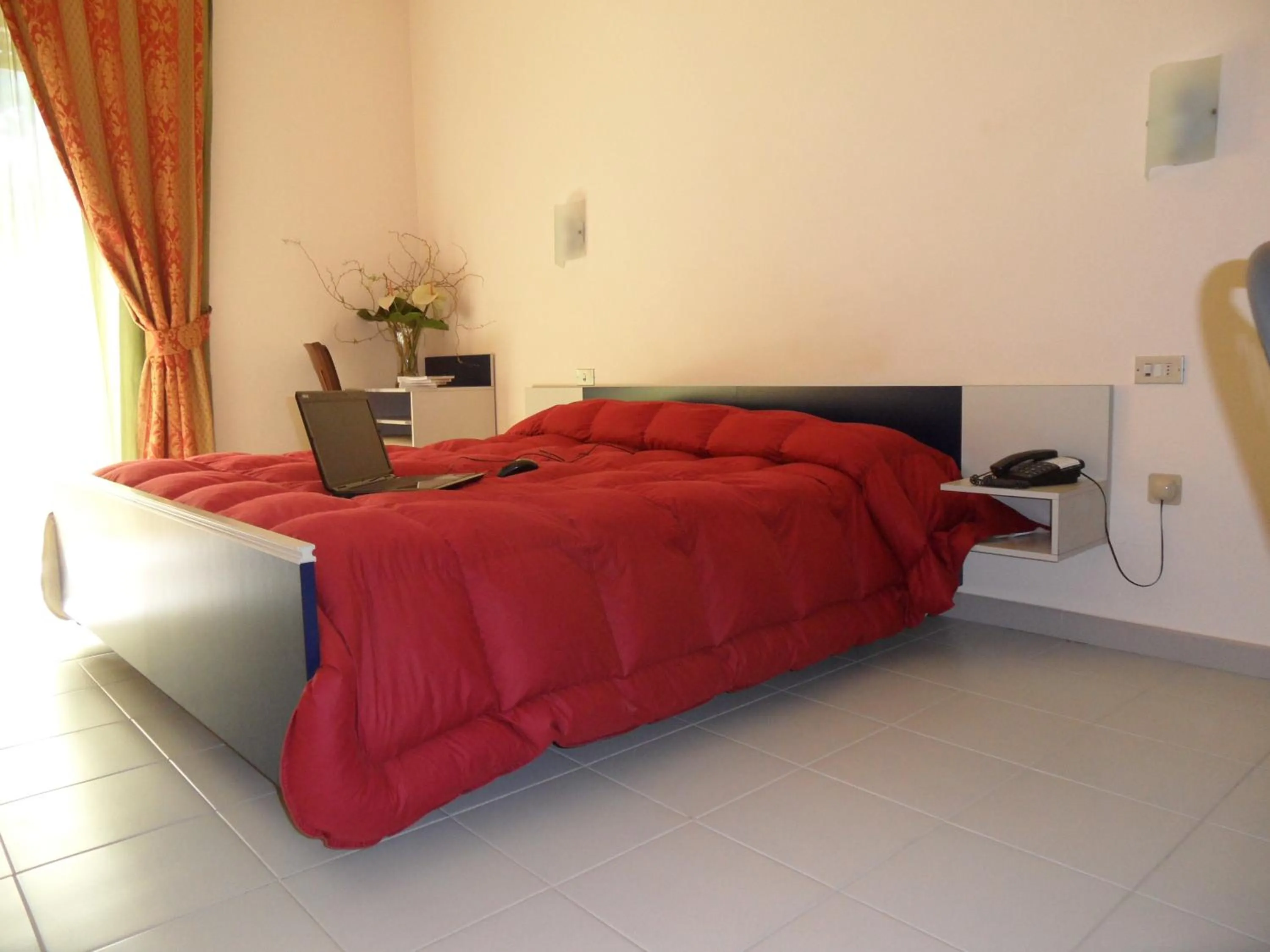 Bed in Hotel Villa Giusy