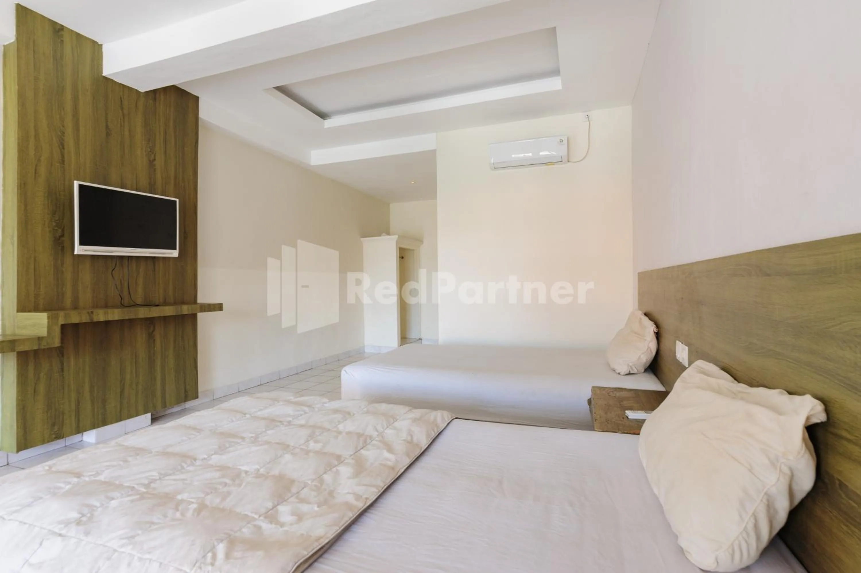 Bedroom, Bed in Pulau Bali Hotel Denpasar RedPartner