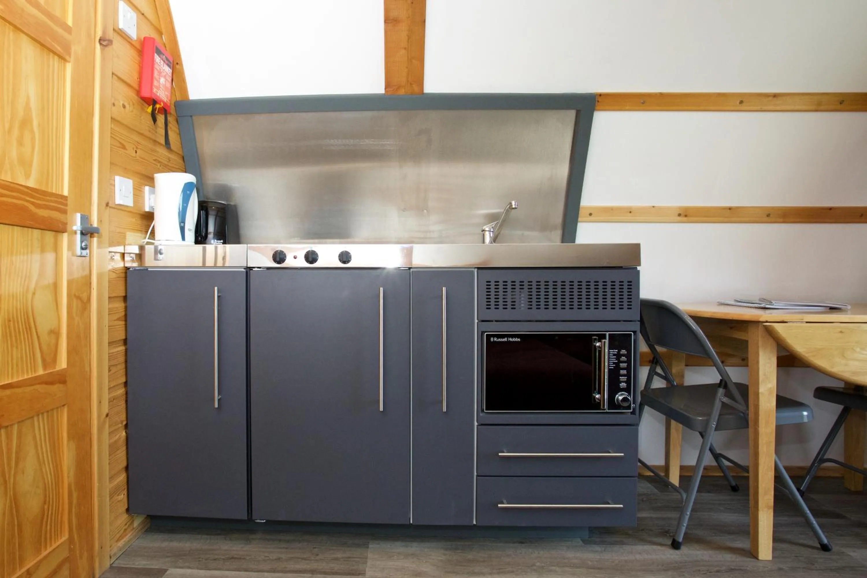 Kitchen or kitchenette in LOCH TAY HIGHLAND LODGES and GLAMPING PARK
