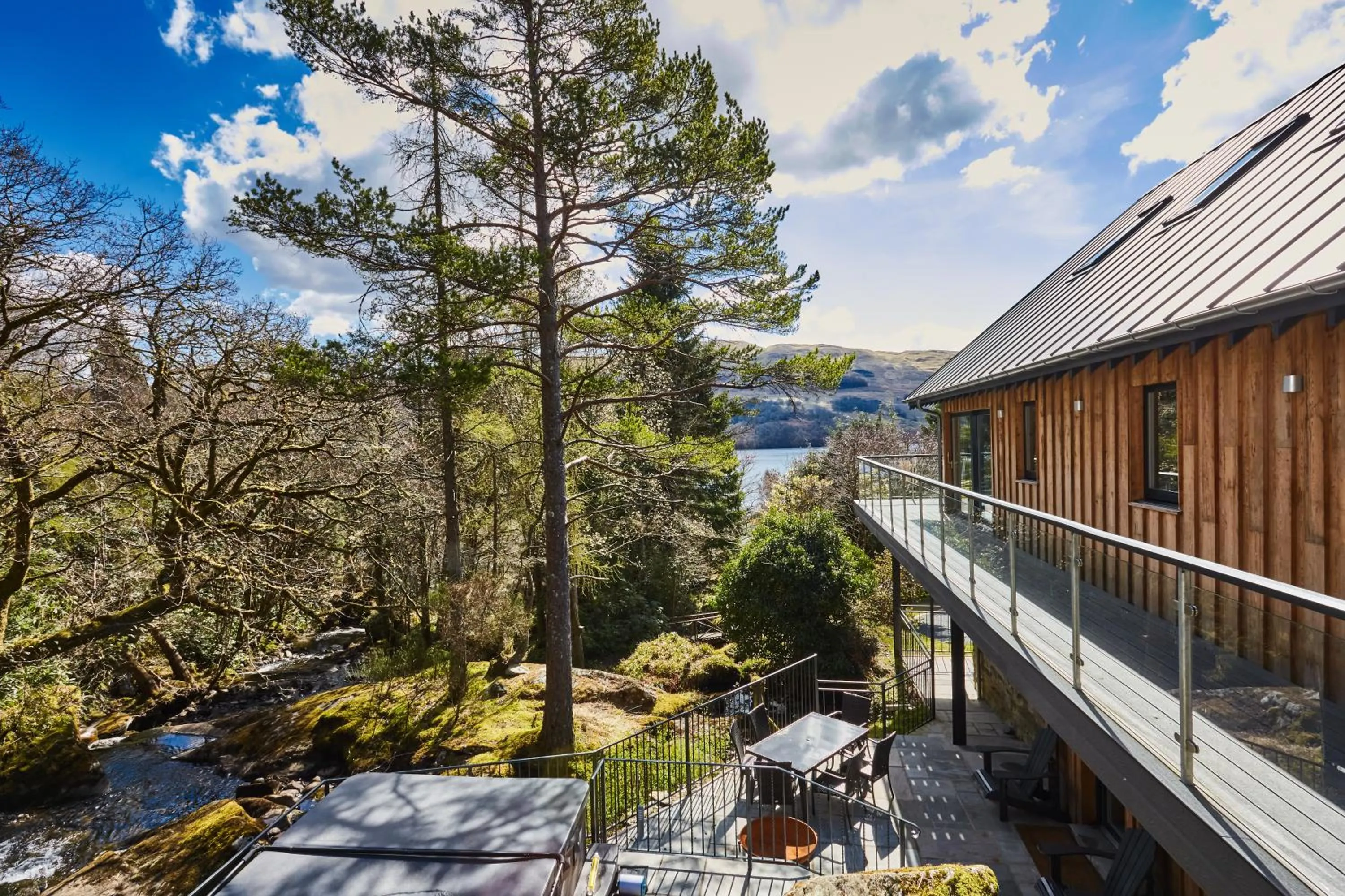 Mountain view in LOCH TAY HIGHLAND LODGES and GLAMPING PARK