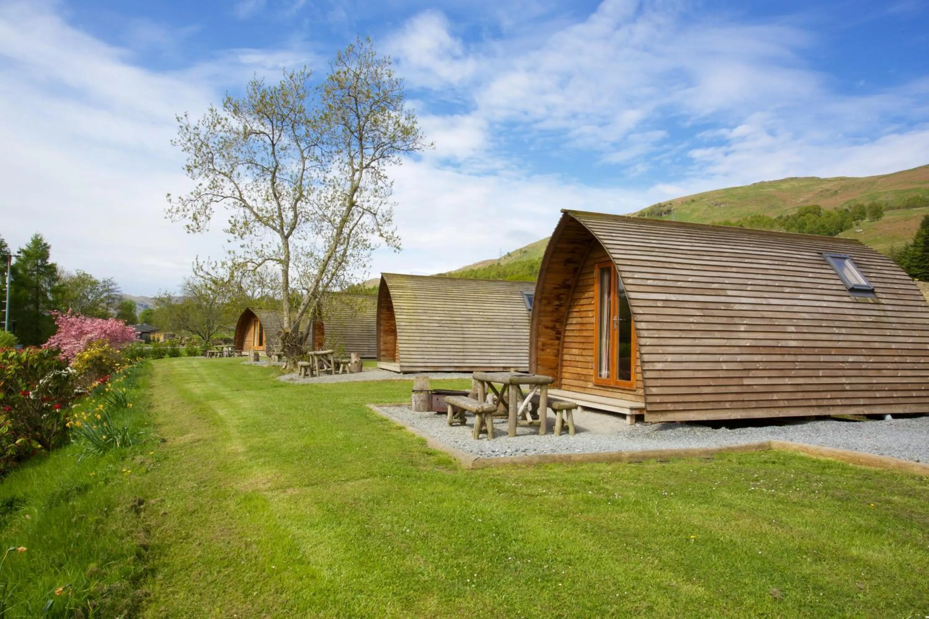 Property building in LOCH TAY HIGHLAND LODGES and GLAMPING PARK