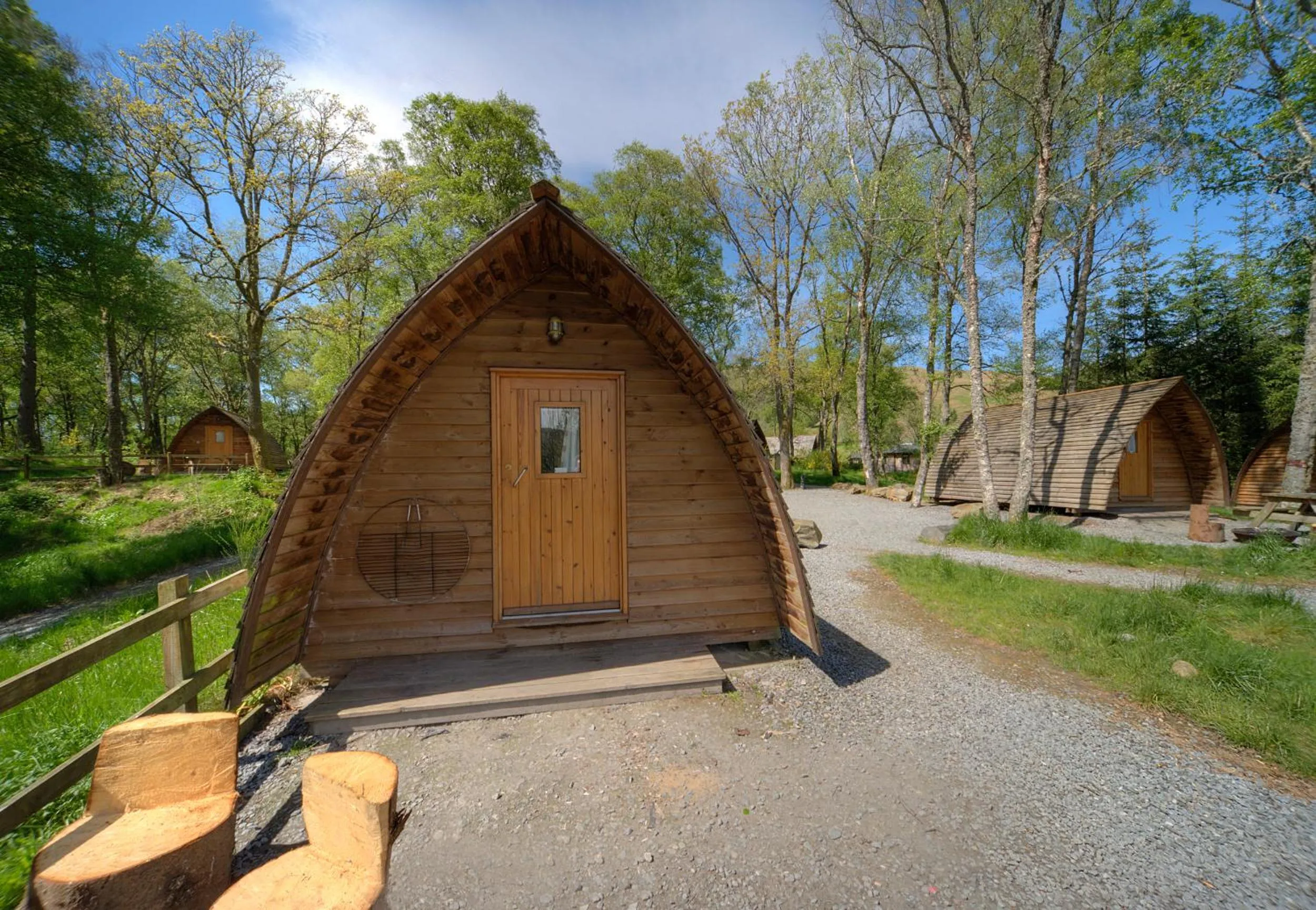 Property building in LOCH TAY HIGHLAND LODGES and GLAMPING PARK